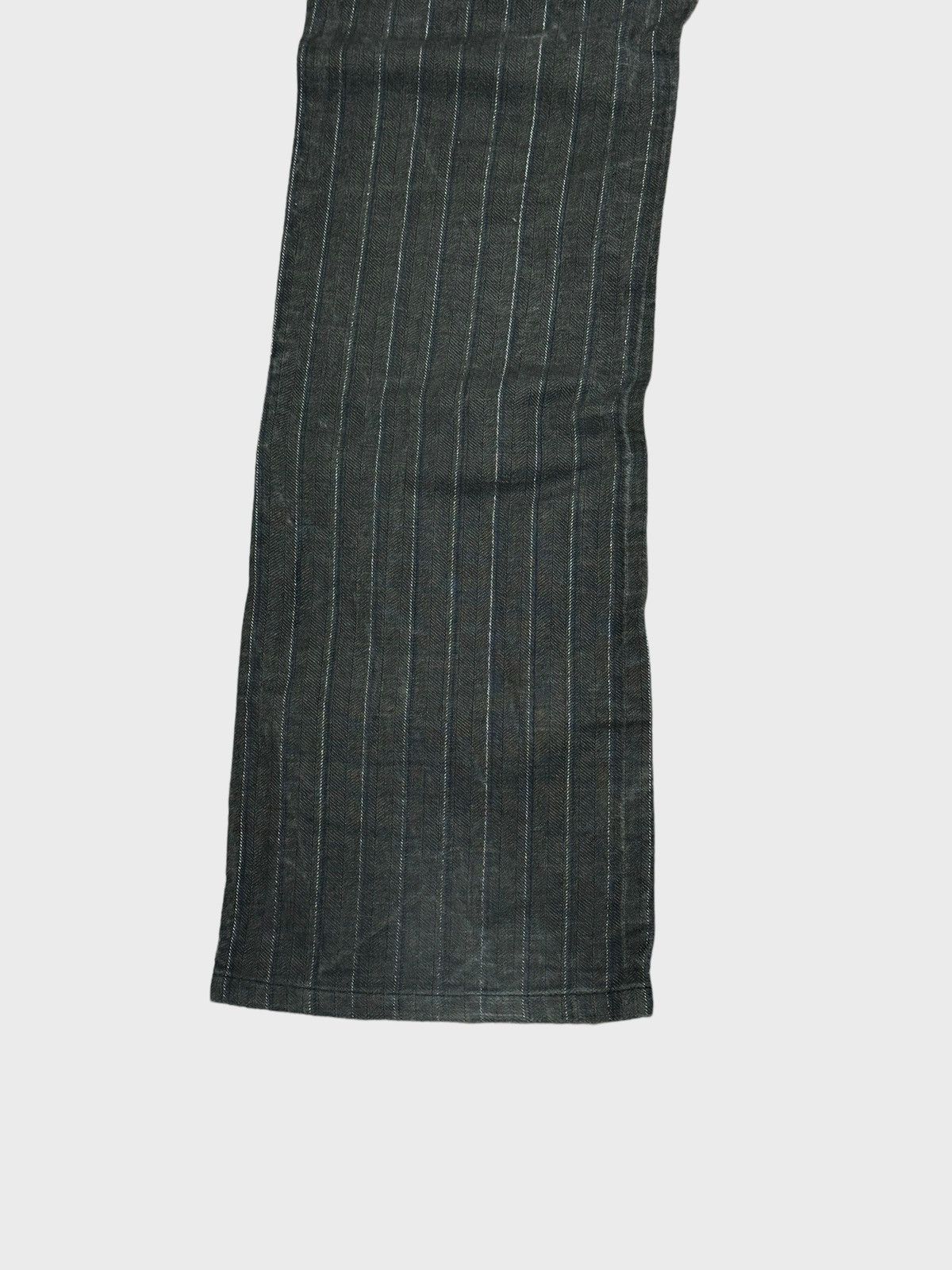 Tornado Mart FLARED TORNADO MART STRIPED BOOTCUT DENIM Size US 28 / EU 44 - 11 Thumbnail