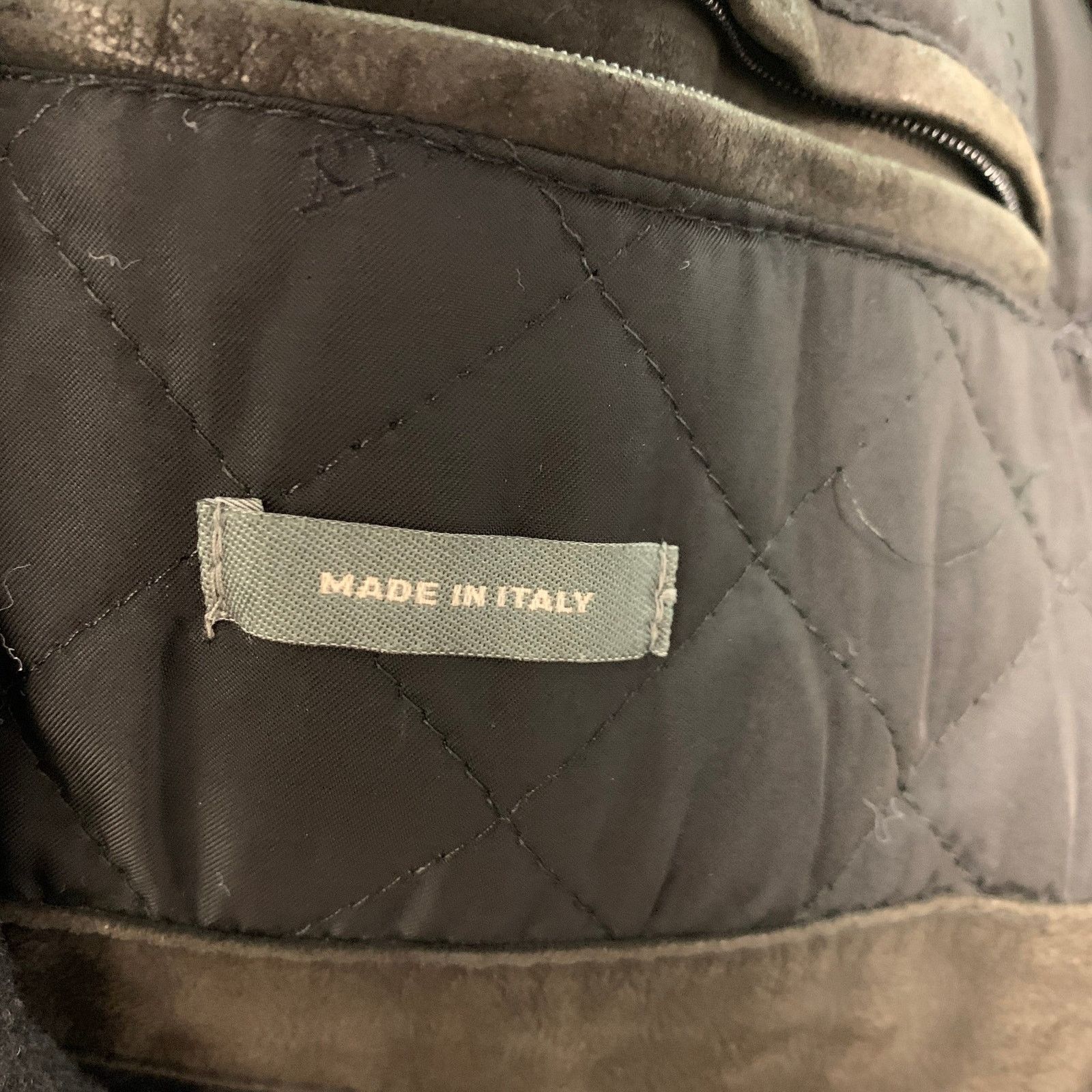 Bally BALLY Size 48 Grey Green Leather Nautical Coat Size US XXL / EU 58 / 5 - 9 Thumbnail