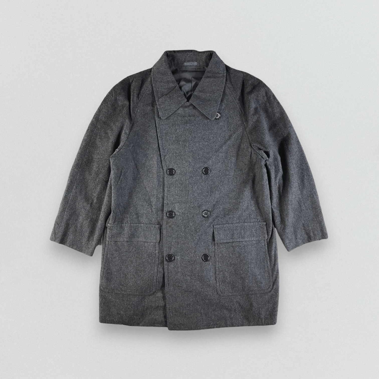 Lanvin Vintage Lanvin Peacoat Wool Jacket Size US M / EU 48-50 / 2 - 1 Thumbnail