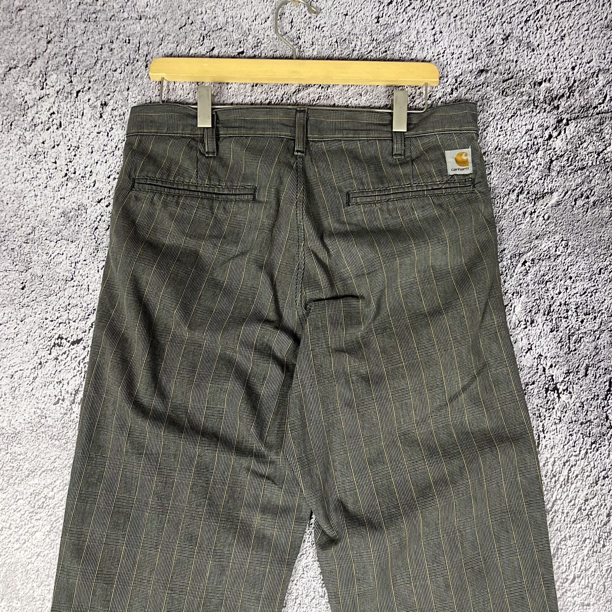 Carhartt × Vintage 🛠️VINTAGE🛠️ Carhartt Striped Presenter Pants straight fit Size US 32 / EU 48 - 12 Thumbnail