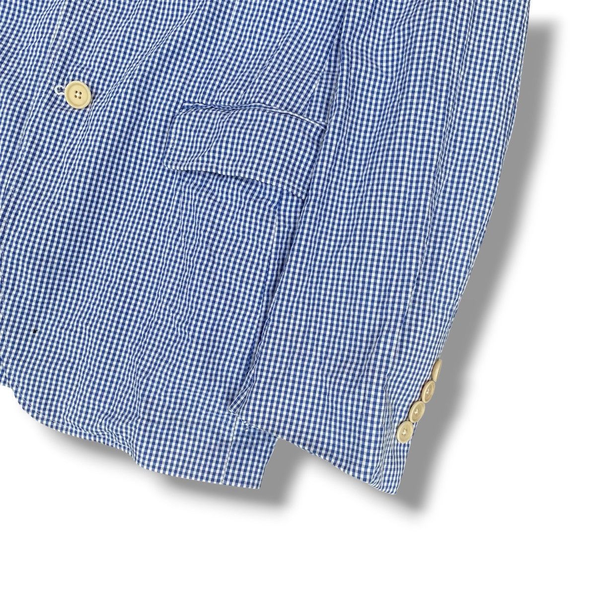 Polo Ralph Lauren Vintage 90s Polo Ralph Lauren Seersucker Suit Jacket Blazer Size US S / EU 44-46 / 1 - 3 Thumbnail