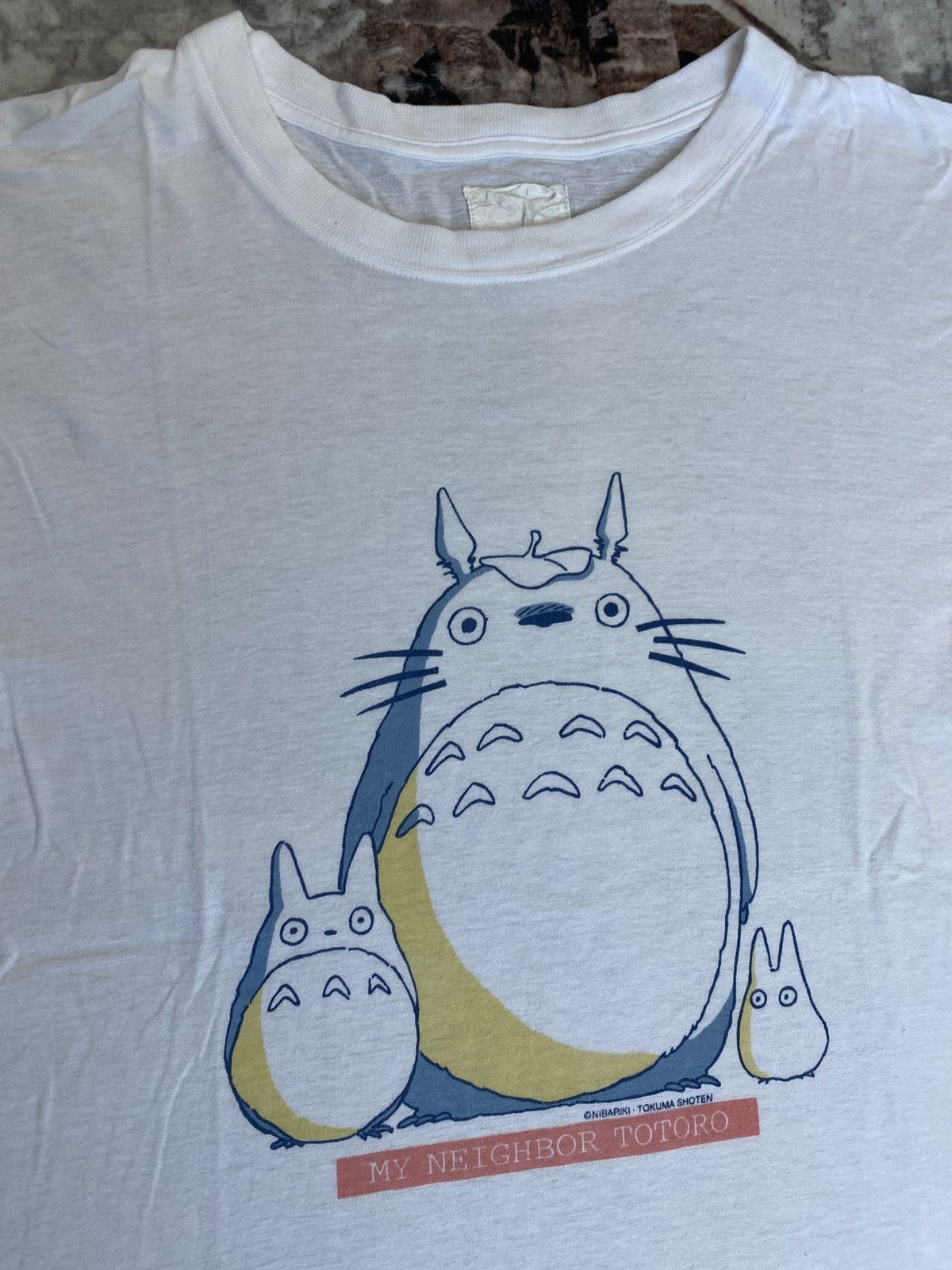 Anime Vintage rare My Neighbor Totoro anime studio Gibli Size US M / EU 48-50 / 2 - 3 Thumbnail