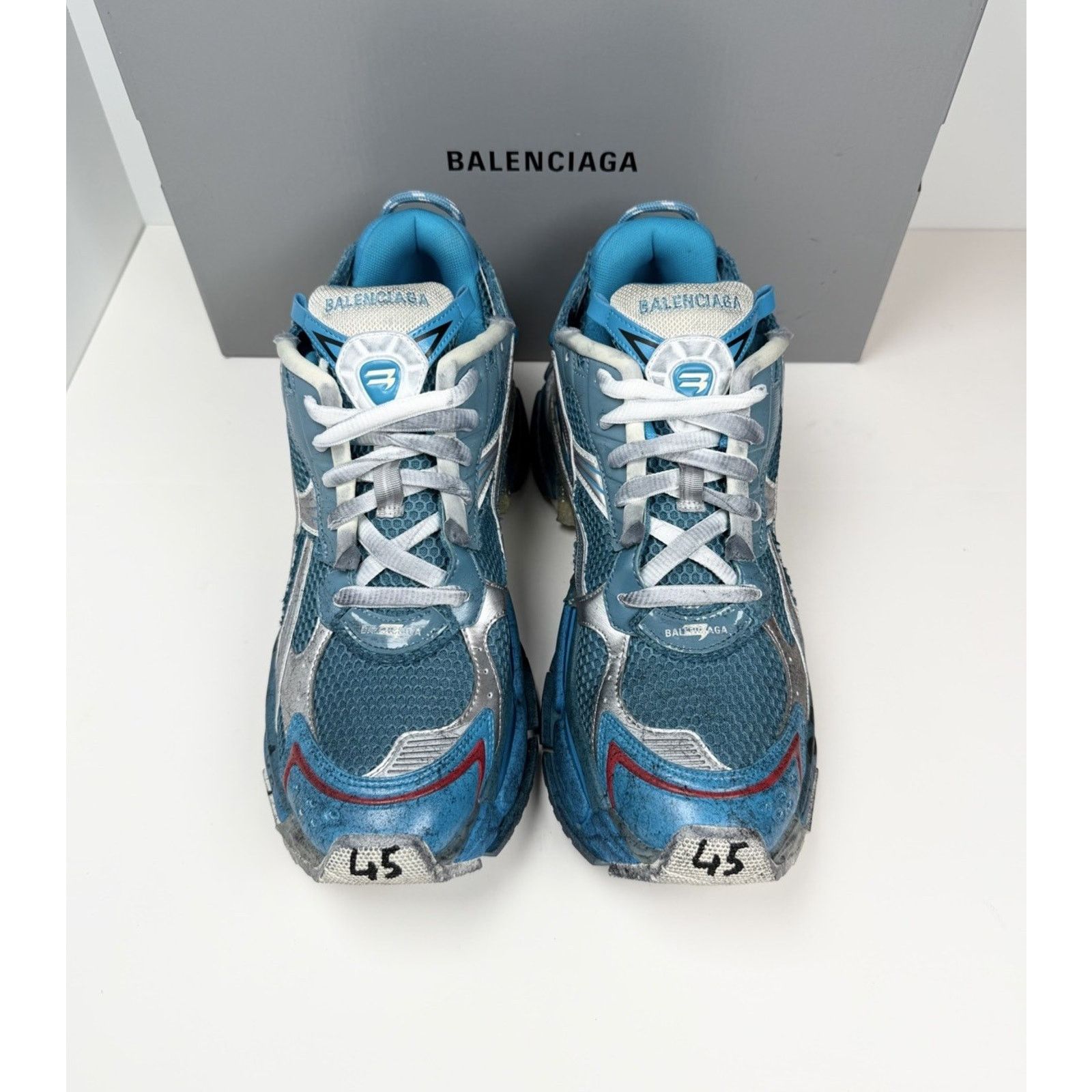 Balenciaga Size 45EU/12US - Balenciaga Runner Marathon Unreleased NEW Size US 12 / EU 45 - 3 Thumbnail
