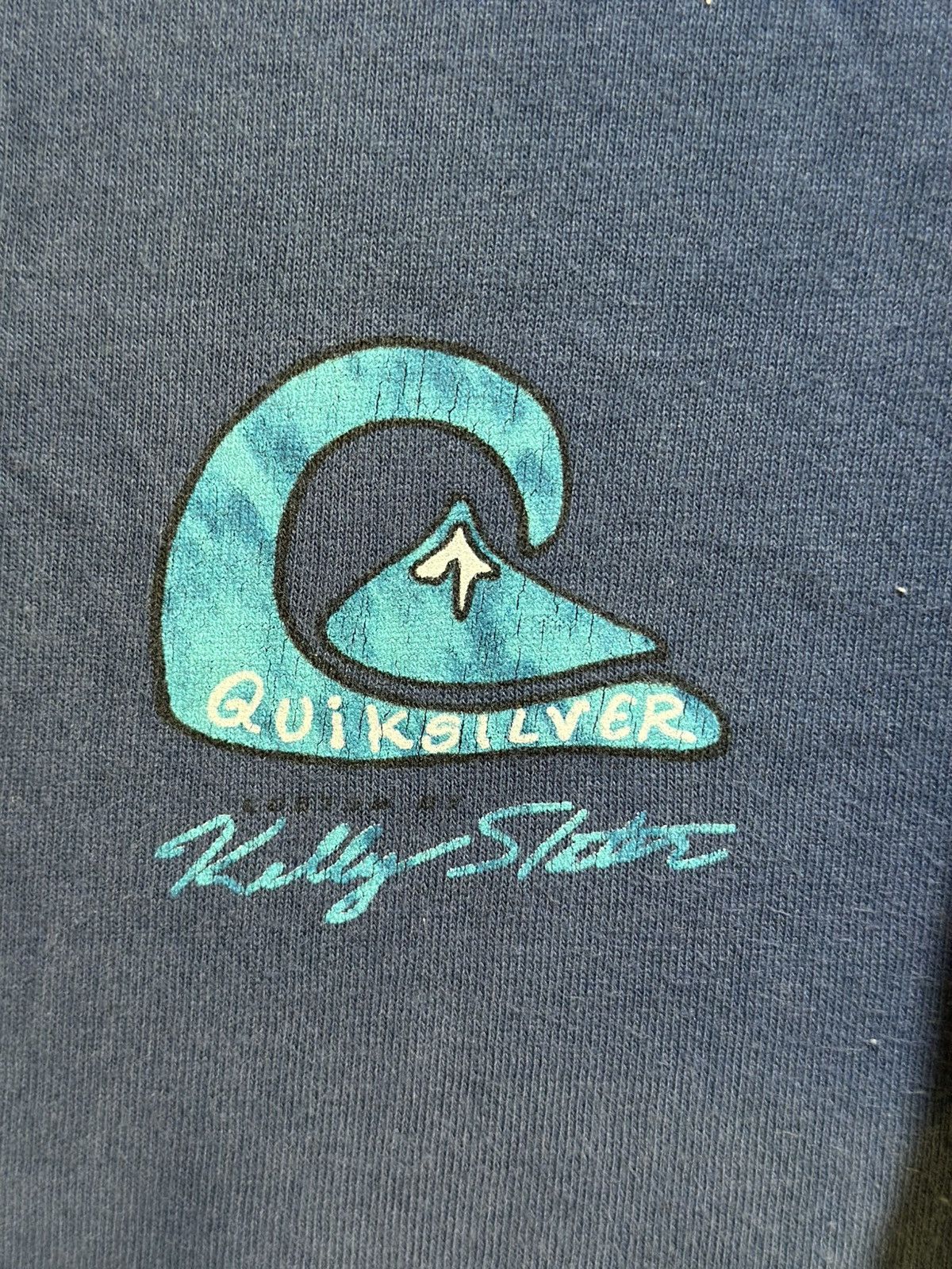 Quiksilver Vintage Quiksilver Kelly Slater Faded Tee Size US L / EU 52-54 / 3 - 3 Thumbnail