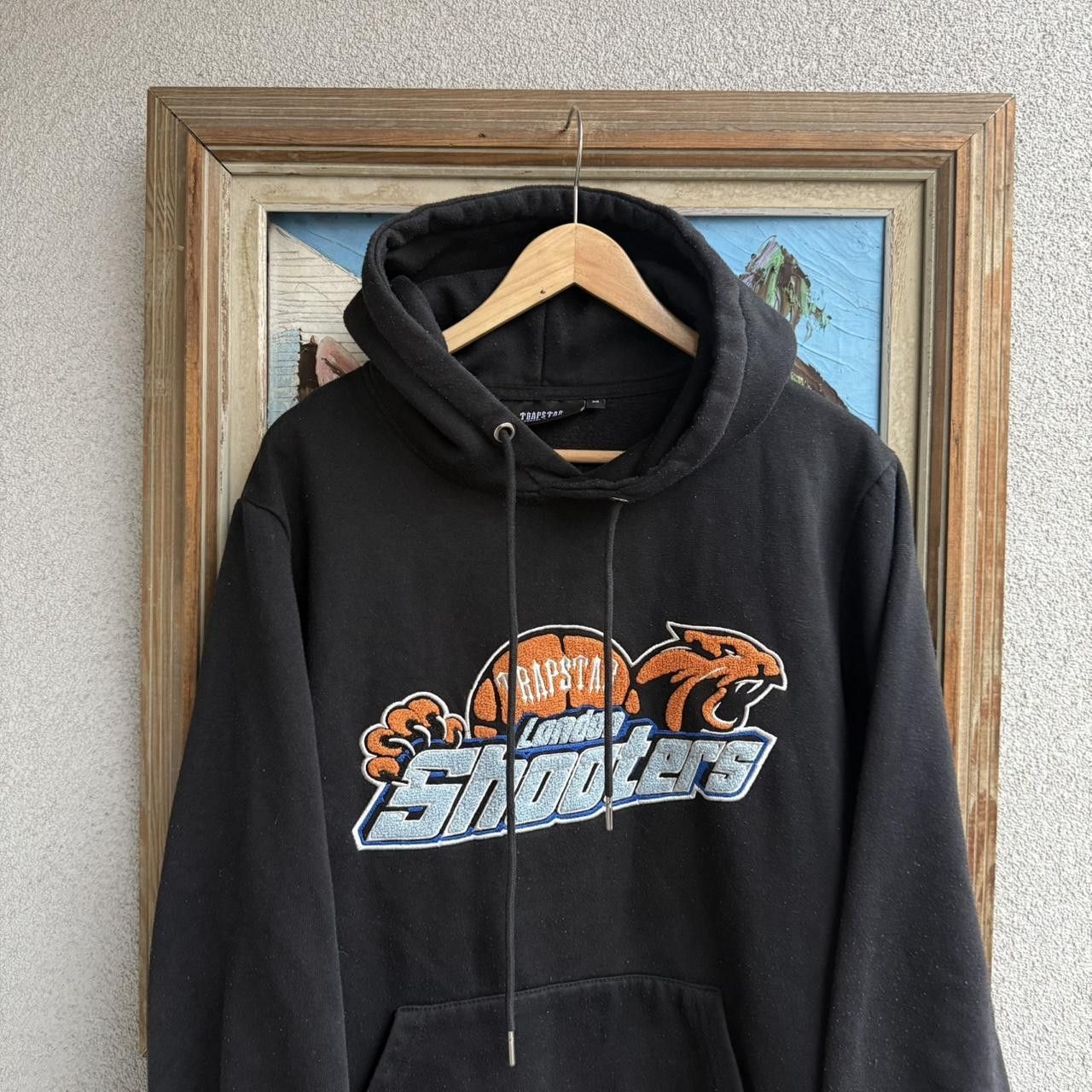 Trapstar London Trapstar Hoodie Black Embroidred Drill Size US M / EU 48-50 / 2 - 4 Thumbnail