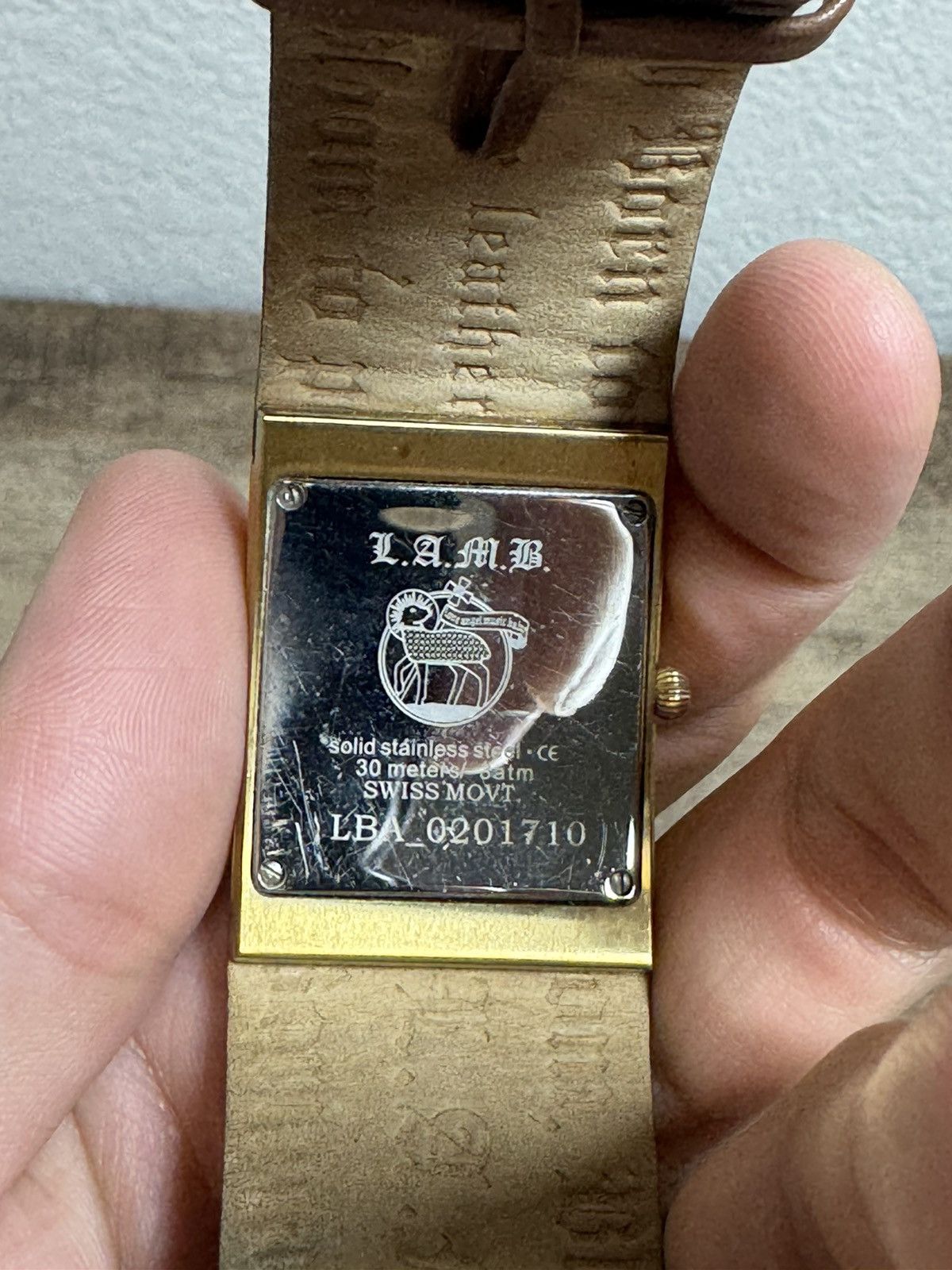 L.A.M.B. Beautiful L.A.M.B Ladies Quartz Watch Works (New battery) Size ONE SIZE - 3 Thumbnail