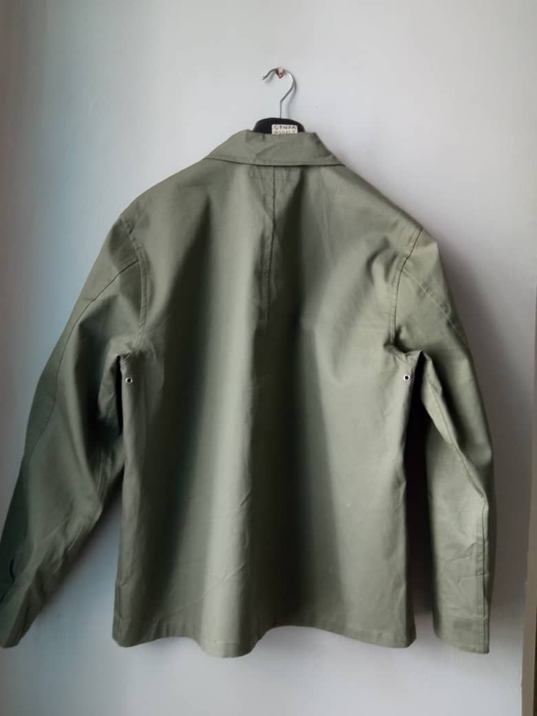 A.P.C. × Carhartt Wip A.P.C. x Carhartt WIP Mishiguene Jacket Kaki Size US L / EU 52-54 / 3 - 2 Thumbnail