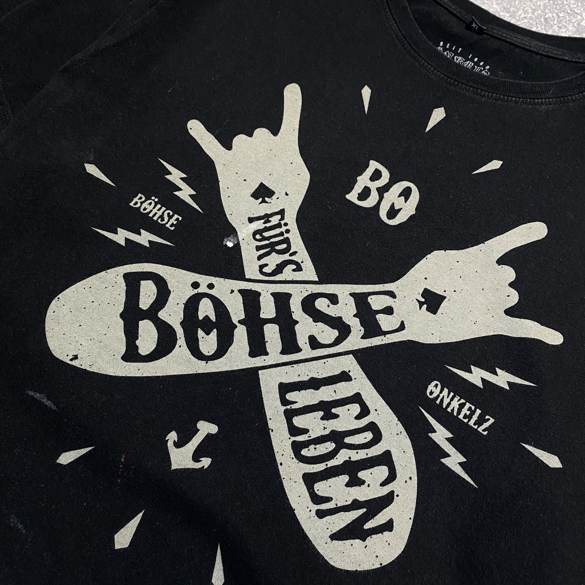 Band Tees Vintage Bohse Onkelz 90’s Rock Band tee Size US XL / EU 56 / 4 - 3 Thumbnail