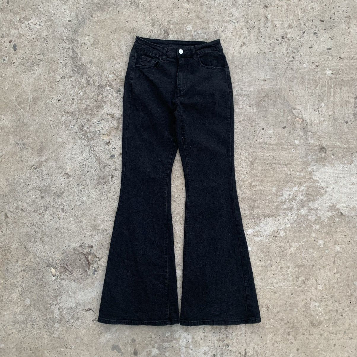 Shein Vintage Japanese Style Shein Women’s Flared Jeans Y2K 00s Size 28" / US 6 / IT 42 - 1 Thumbnail