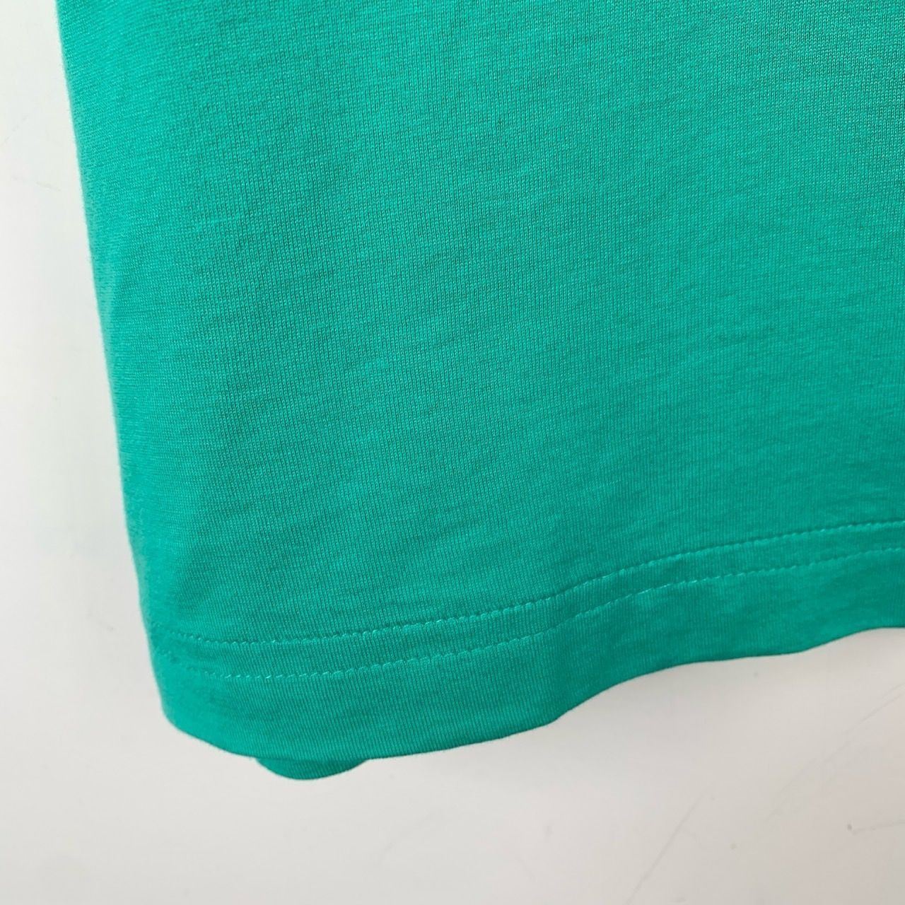 Dior [Dior] Logo Lettering Embroidered Round-Neck Green Cotton Sh Size M / US 6-8 / IT 42-44 - 5 Thumbnail