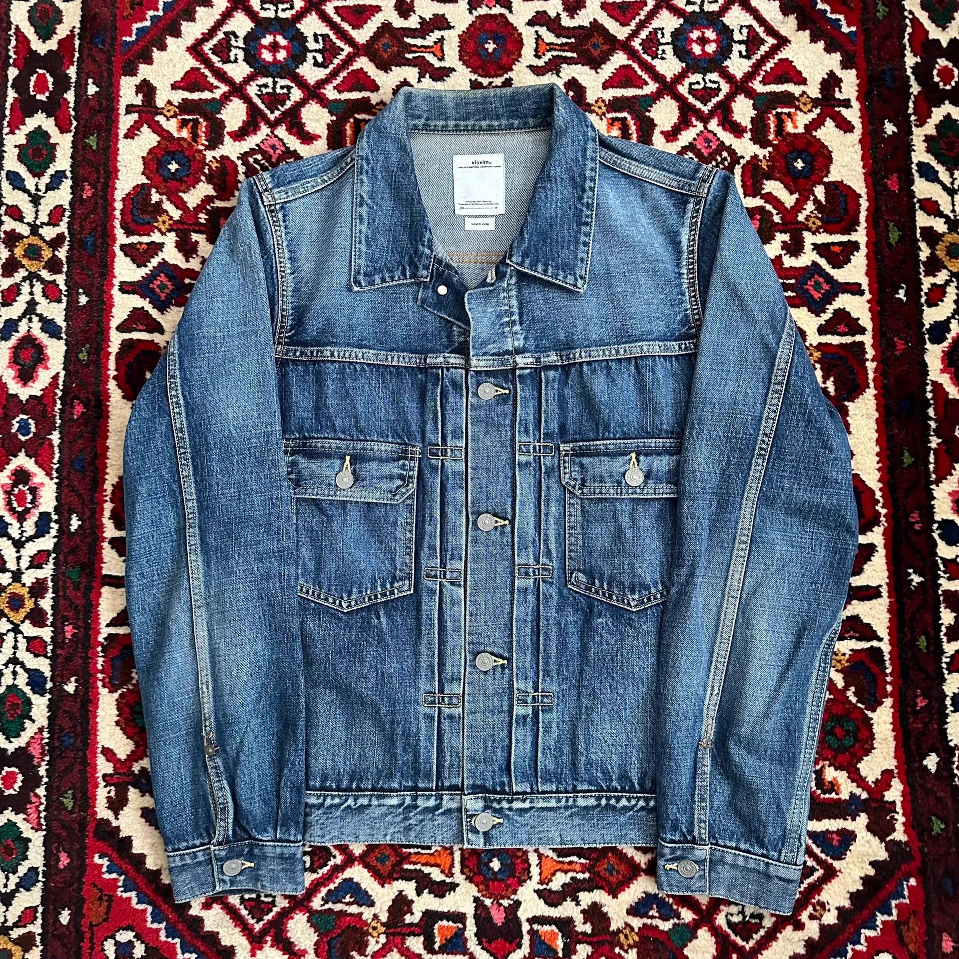 Visvim visvim 20ss 101 denim jacket 3 Size US L / EU 52-54 / 3 - 1 Thumbnail