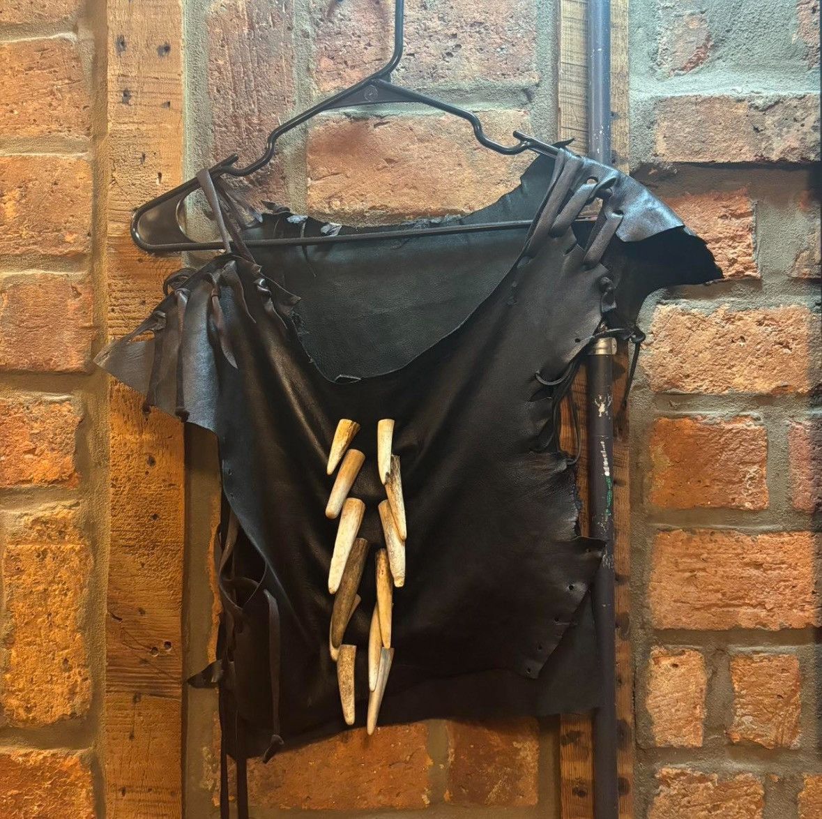 Undercover handmade avant garde leather chest strapped piece Size US S / EU 44-46 / 1 - 1 Thumbnail