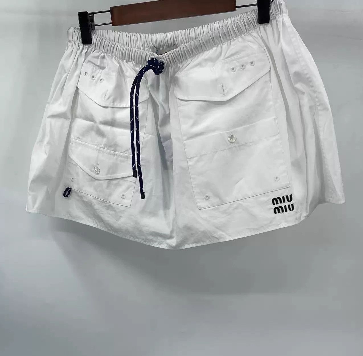Miu Miu MIU MIU women's short skirt Size 26" / US 2 / IT 38 - 1 Thumbnail
