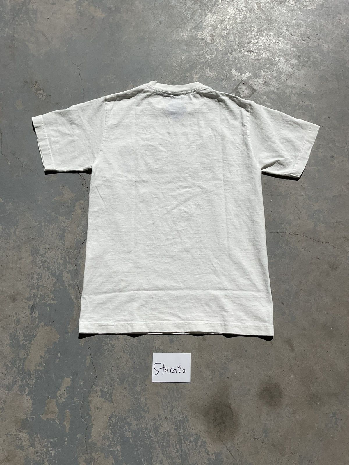 Sp5der × Travis Scott Sp5der x Travis Scott Rodeo Web Tee White | Grailed