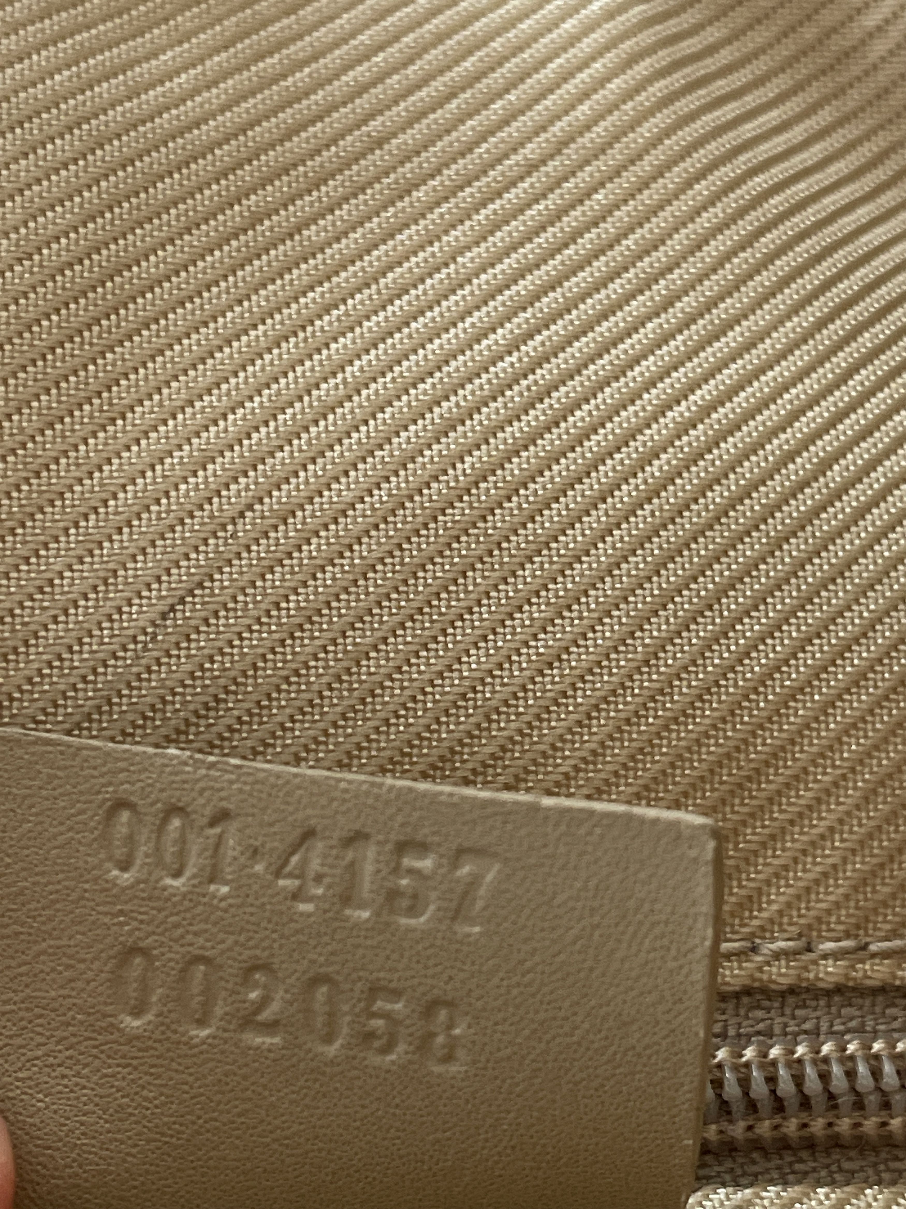 Gucci Gucci GG suede beige hobo leather bag Size ONE SIZE - 8 Thumbnail