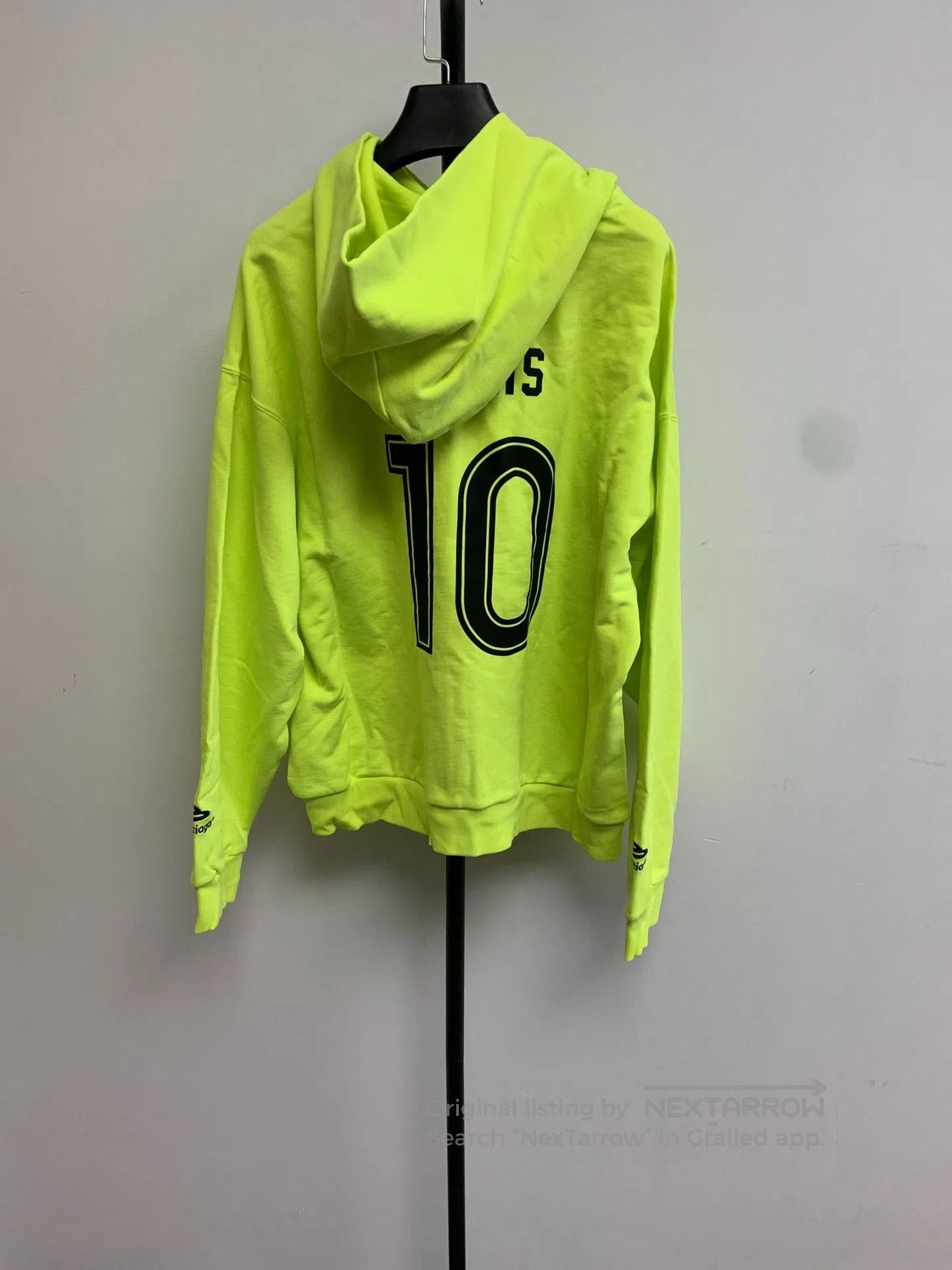 Balenciaga Balenciaga Paris Soccer Zip-Up Hoodie. Size US XS / EU 42 / 0 - 2 Thumbnail