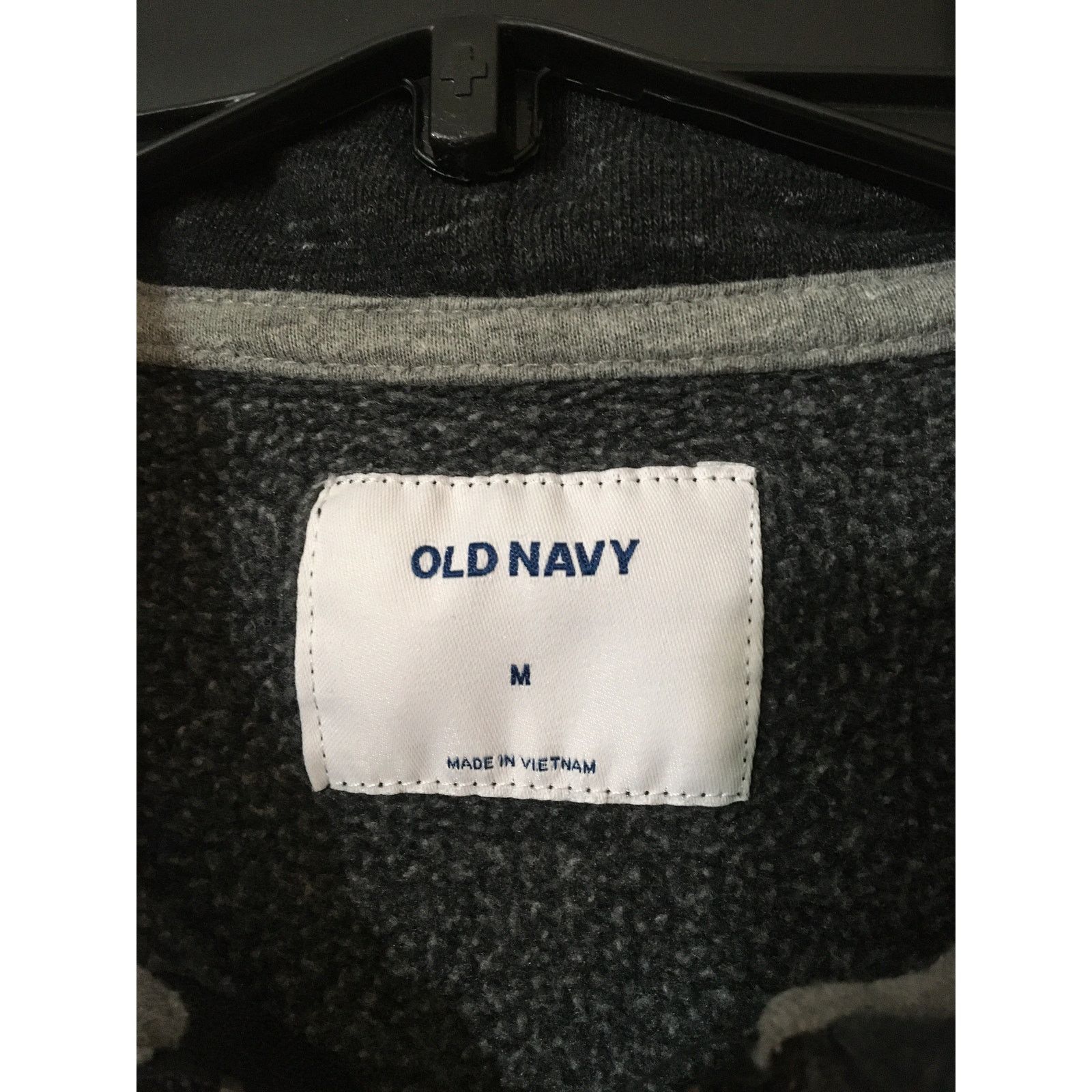 Old Navy Old Navy Women’s Gray Medium Hooded Zip up Sweatshirt Size M / US 6-8 / IT 42-44 - 2 Thumbnail