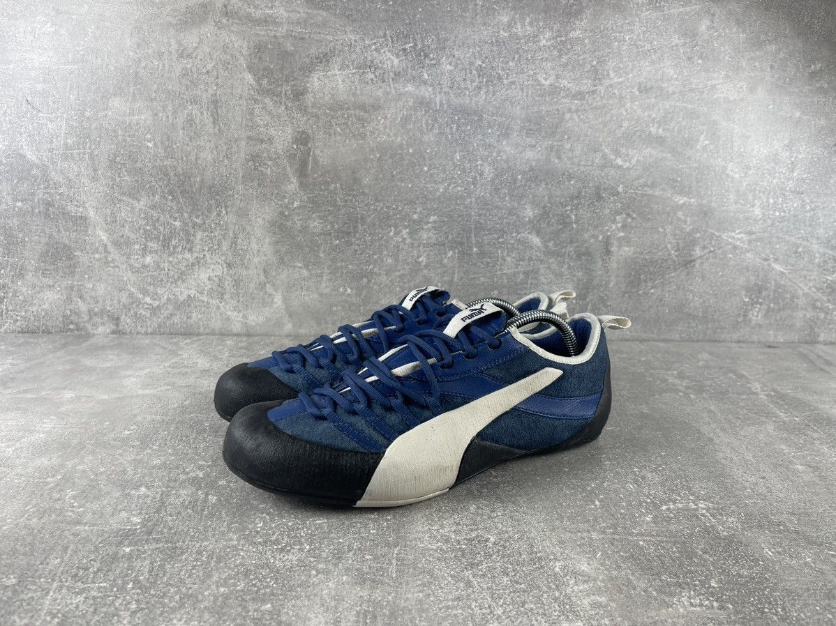 Puma Puma Y2K SpeedCat Low Top Leather Sneakers Shoes Blue White Size US 9.5 / EU 42-43 - 1 Thumbnail