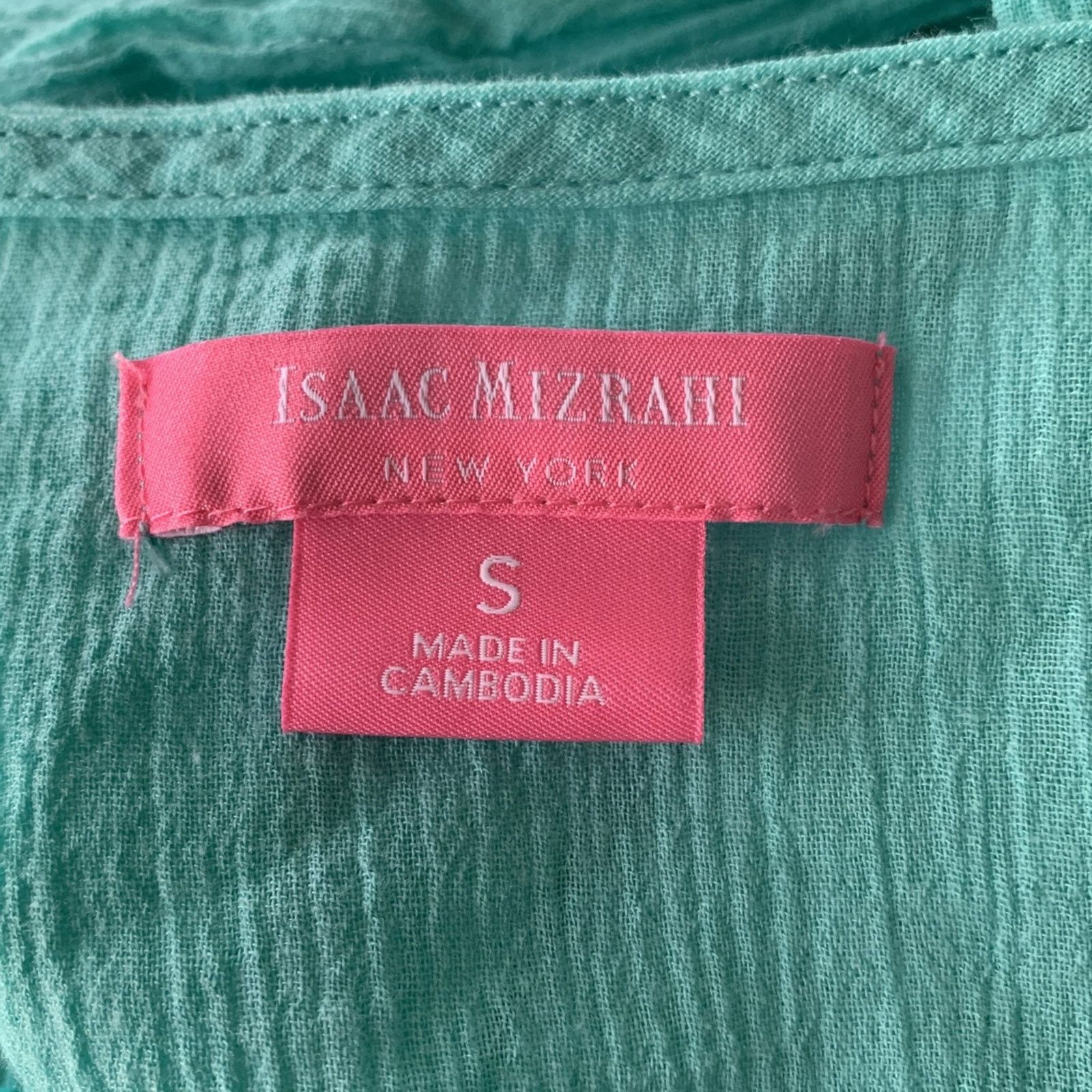 Isaac Mizrahi Issac Mizrahi New York Women's Small Tunic Top Lace Trim Size S / US 4 / IT 40 - 9 Thumbnail