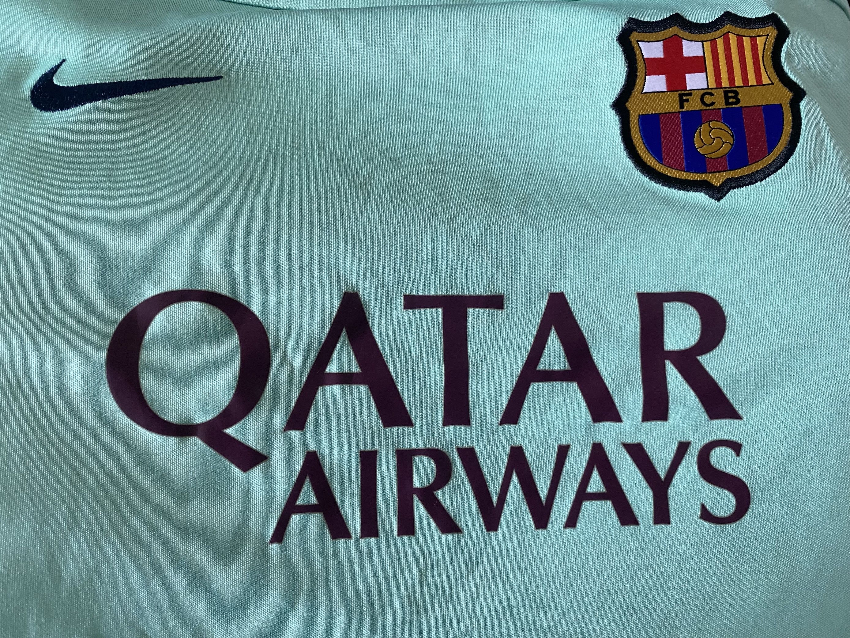 Nike FC BARCELONA training 2013 - 2014 - Nike 158 - 170 - UNIQUE Size US XXS / EU 40 - 3 Thumbnail