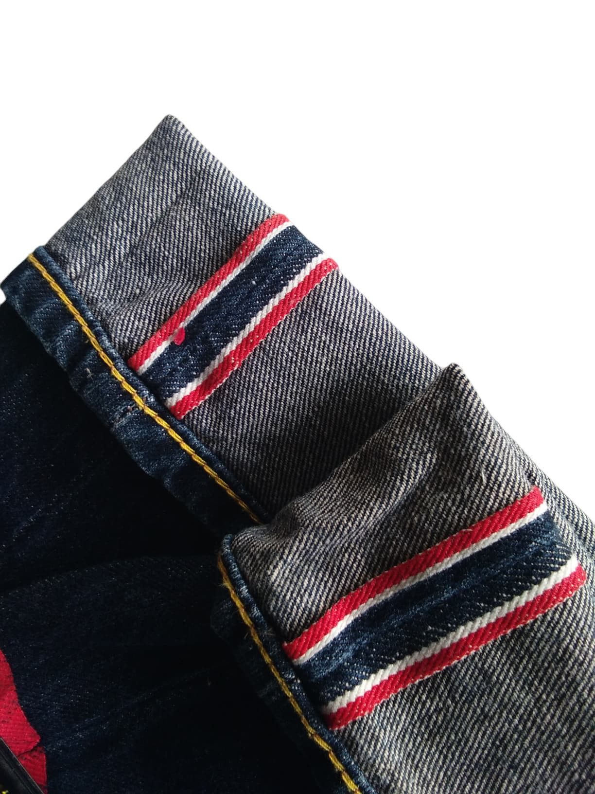 If Six Was Nine Rare🔥 Co & Lu Selvedge Jeans Denim Size US 31 - 8 Thumbnail