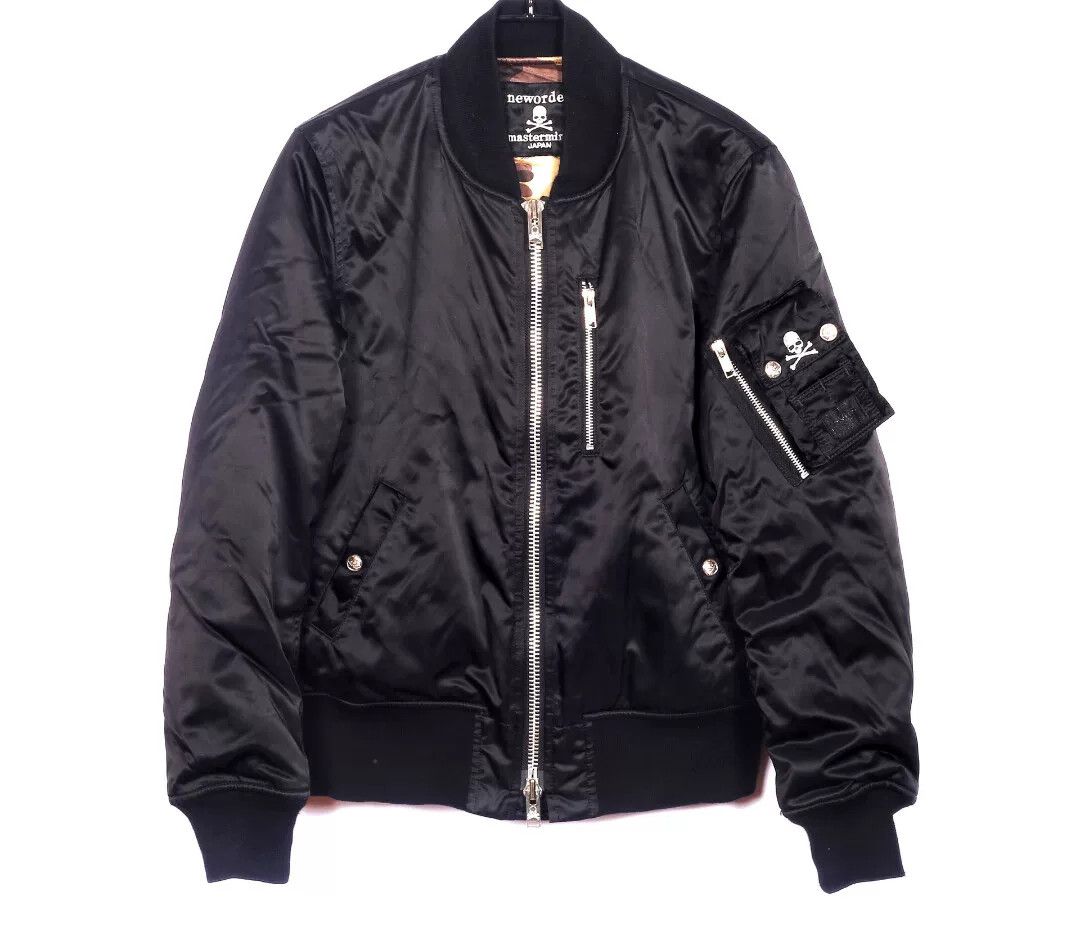 Mastermind Japan Mastermind Japan MA-1 Bomber Jacket Size US S / EU 44-46 / 1 - 1 Thumbnail