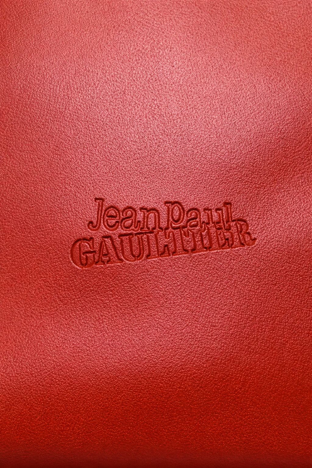 Jean Paul Gaultier Jean Paul Gaultier Red Leather Lock Bag Shoulder Handbag Size ONE SIZE - 4 Thumbnail