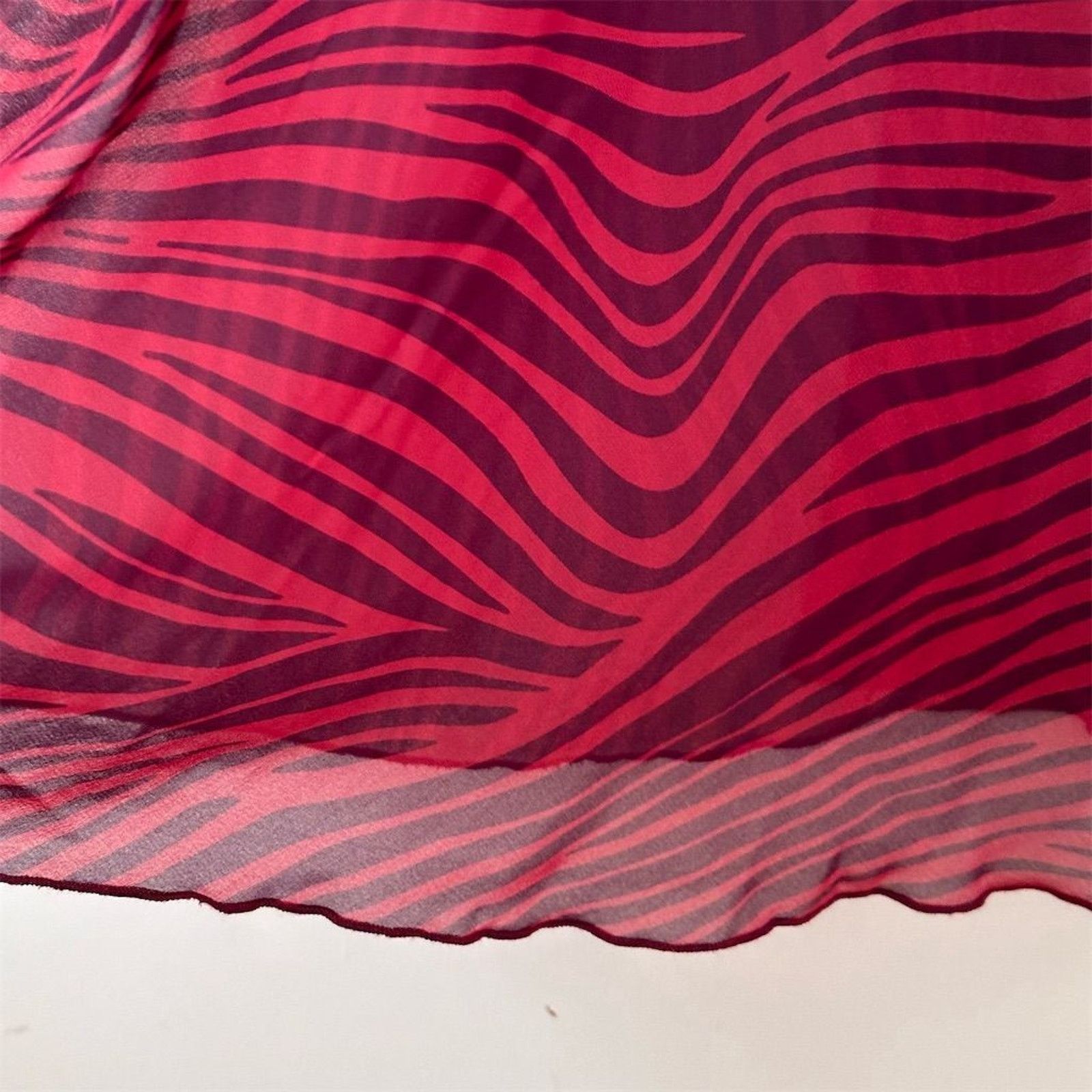 Other THE FIFTH LABEL Red Zebra Striped Midi Tango Dress Size 6 Size M / US 6-8 / IT 42-44 - 5 Thumbnail