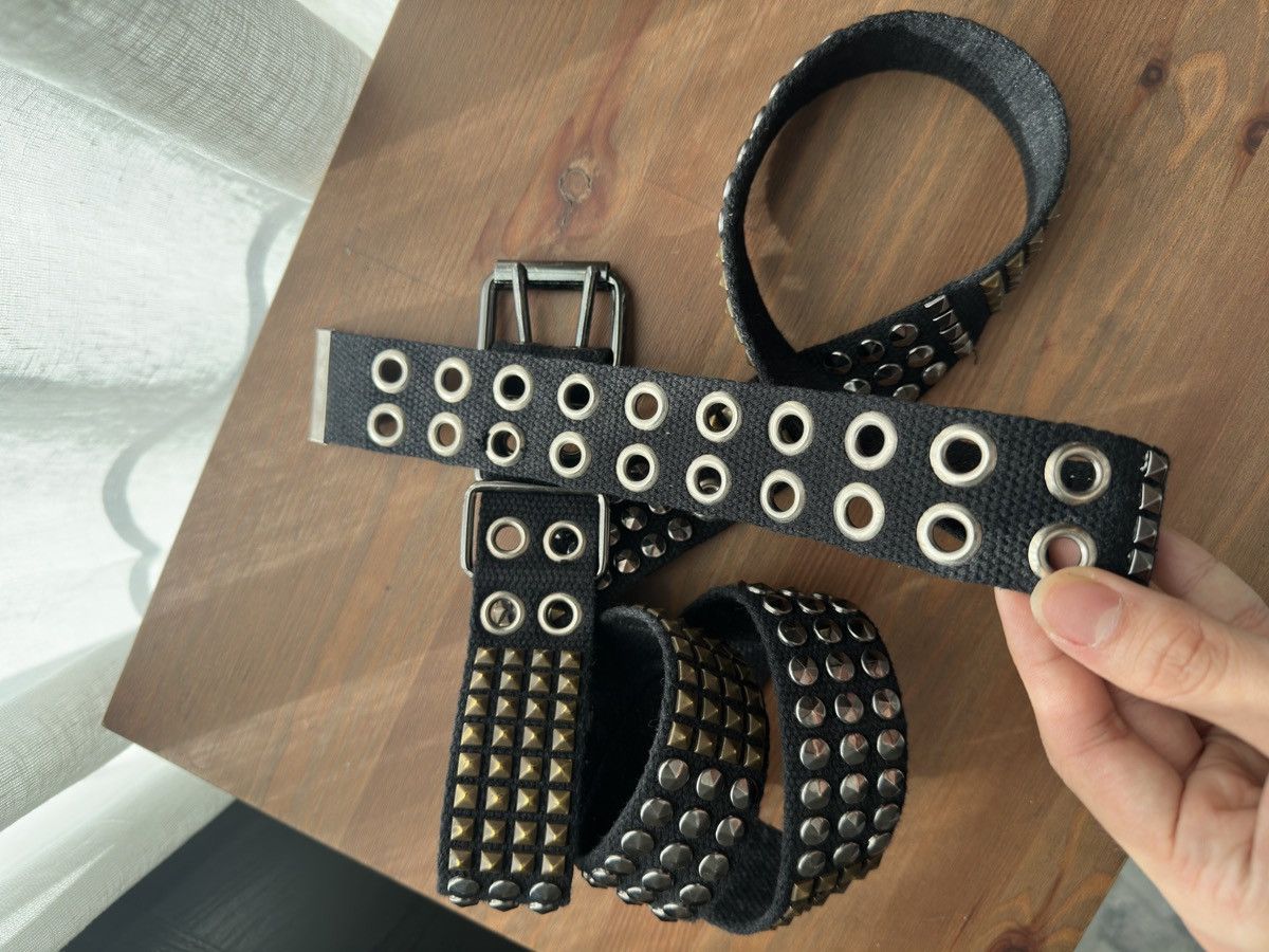 Balmain SS10 Decarnin Double Studded Wrap Belt Size ONE SIZE - 2 Thumbnail
