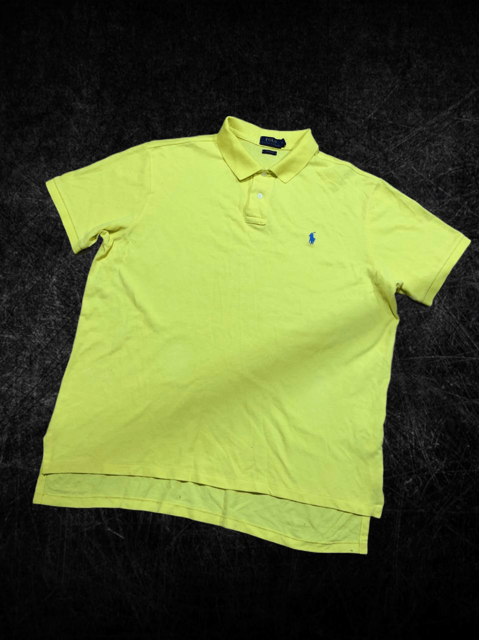 Polo Ralph Lauren Ralph Lauren Polo Shirt Mens Yellow Plain POLO Size US XXL / EU 58 / 5 - 1 Thumbnail