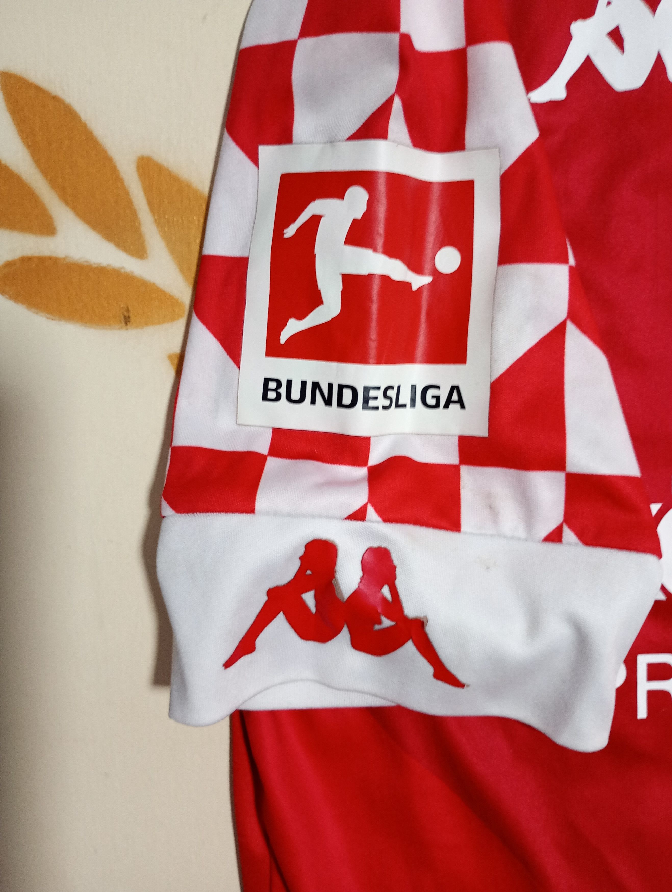 Kappa FSV Mainz 05 Kappa Jersey #26 Nebel 2020-2021 Size US S / EU 44-46 / 1 - 11 Thumbnail
