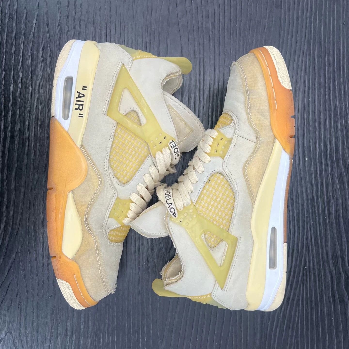 Nike Air Jordan 4 White Sail 43 Good Boxed Size US 10 / EU 43 - 3 Thumbnail