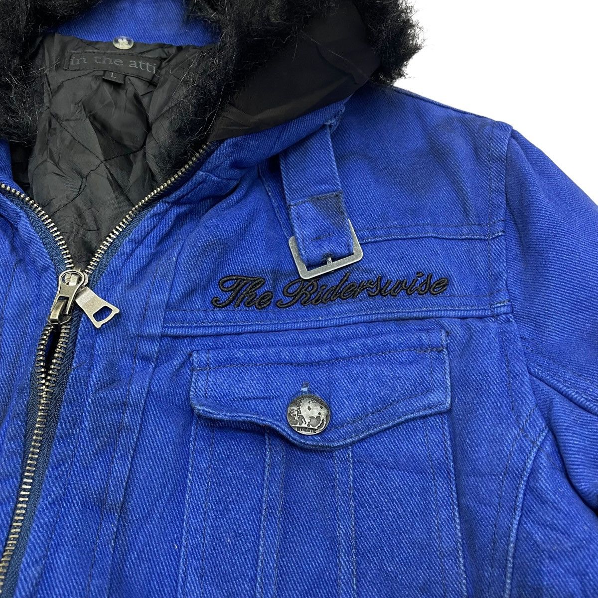 GOSTAR DE FUGA × In The Attic × Le Grande Bleu (L.G.B.) Awesome In The Attic Fur Jacket Size US M / EU 48-50 / 2 - 9 Thumbnail