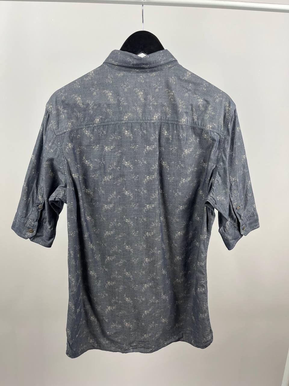 Allsaints AllSaints Floral Print Shirt 1/2 Sleeve Button Down Size US M / EU 48-50 / 2 - 2 Thumbnail