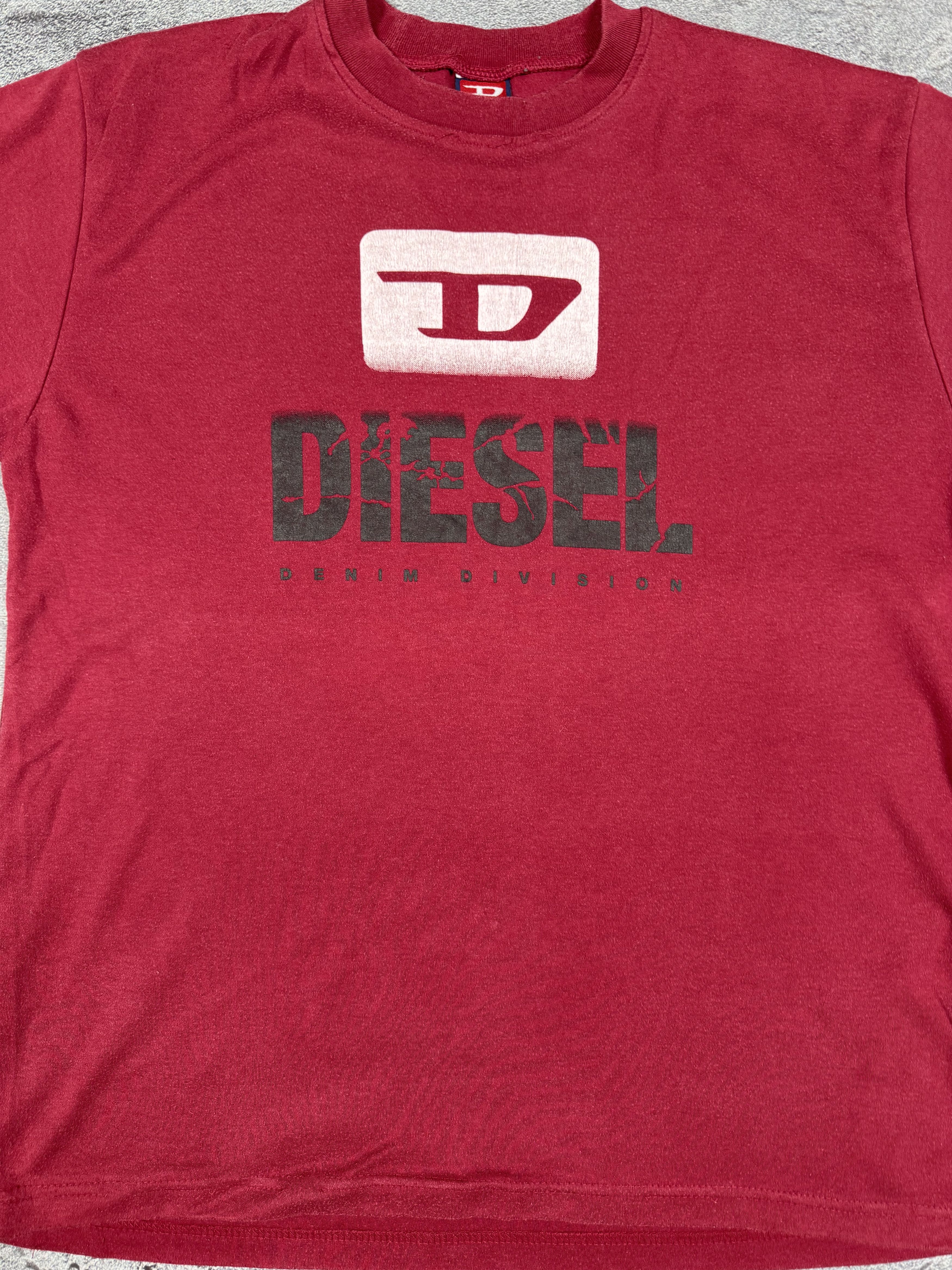 Diesel Diesel VTG Graphic Printed Logo T-Shirt Tee Retro Size XL Size US XL / EU 56 / 4 - 4 Thumbnail