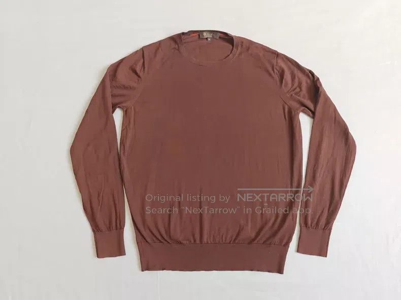 Loro Piana LORO PIANA Wool Knit Sweater Size US M / EU 48-50 / 2 - 1 Thumbnail