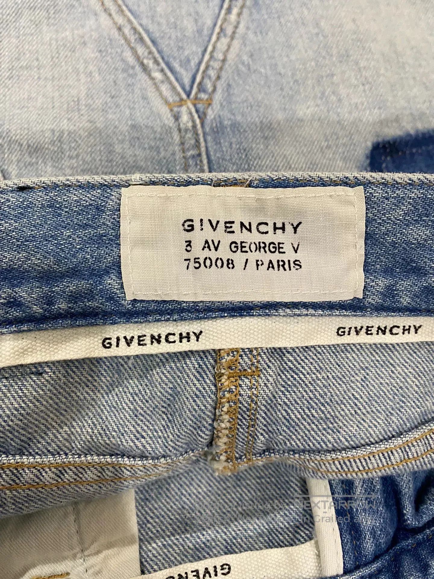 Givenchy Givenchy Women's Denim Mini Skirt. Size 37" - 6 Thumbnail