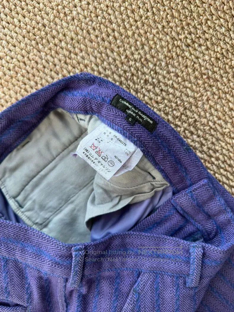 Comme des Garcons Comme des Garçons Homme Plus Wool Trousers . Size US 30 / EU 46 - 5 Thumbnail