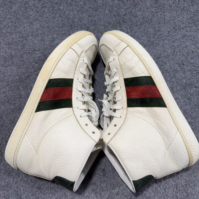 Gucci Gucci Screener High-Top Sneakers for Men -2508 Size US 9 / EU 42 - 8 Thumbnail