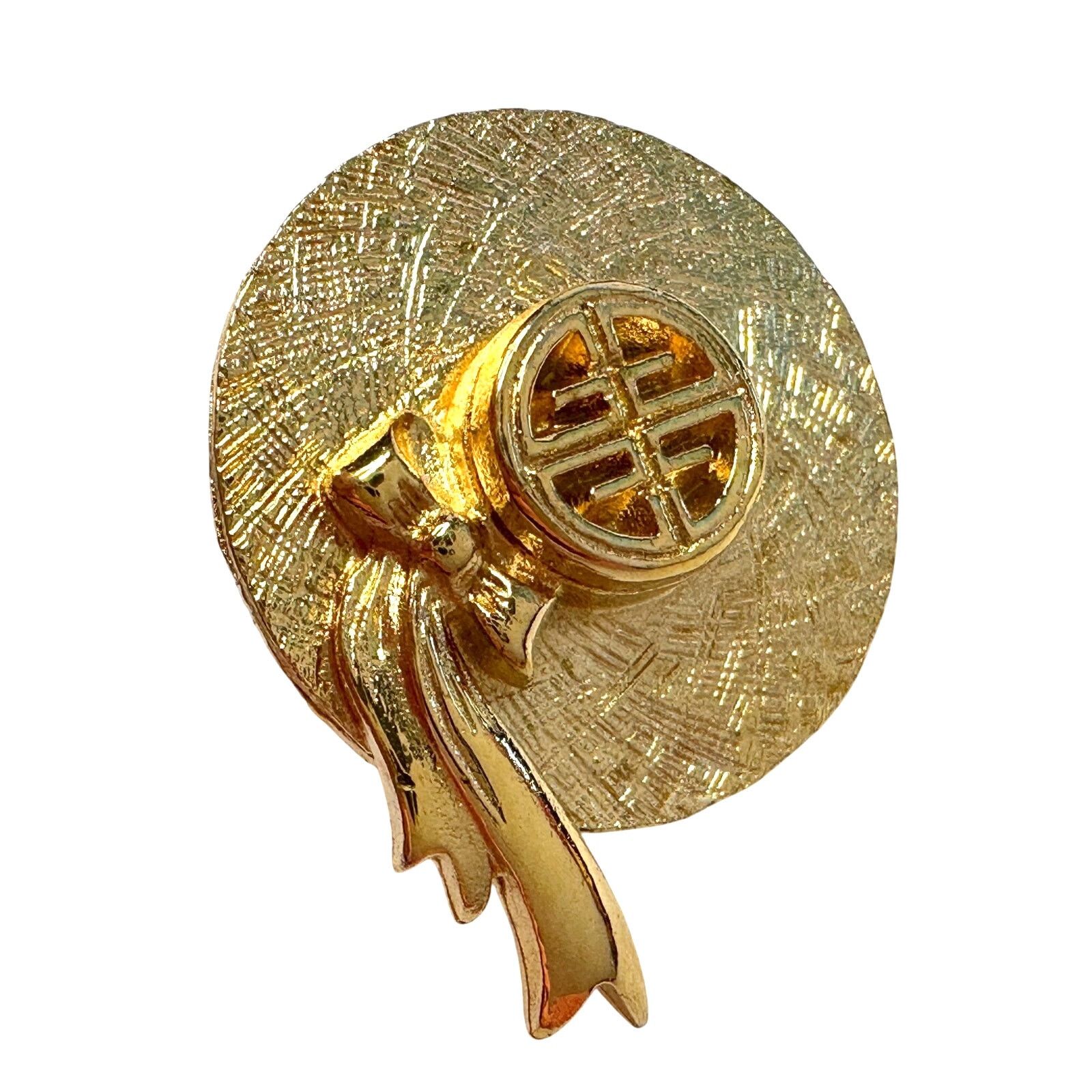 Givenchy Givenchy Hat Shaped Gold Plated Brooch - Size ONE SIZE - 1 Thumbnail