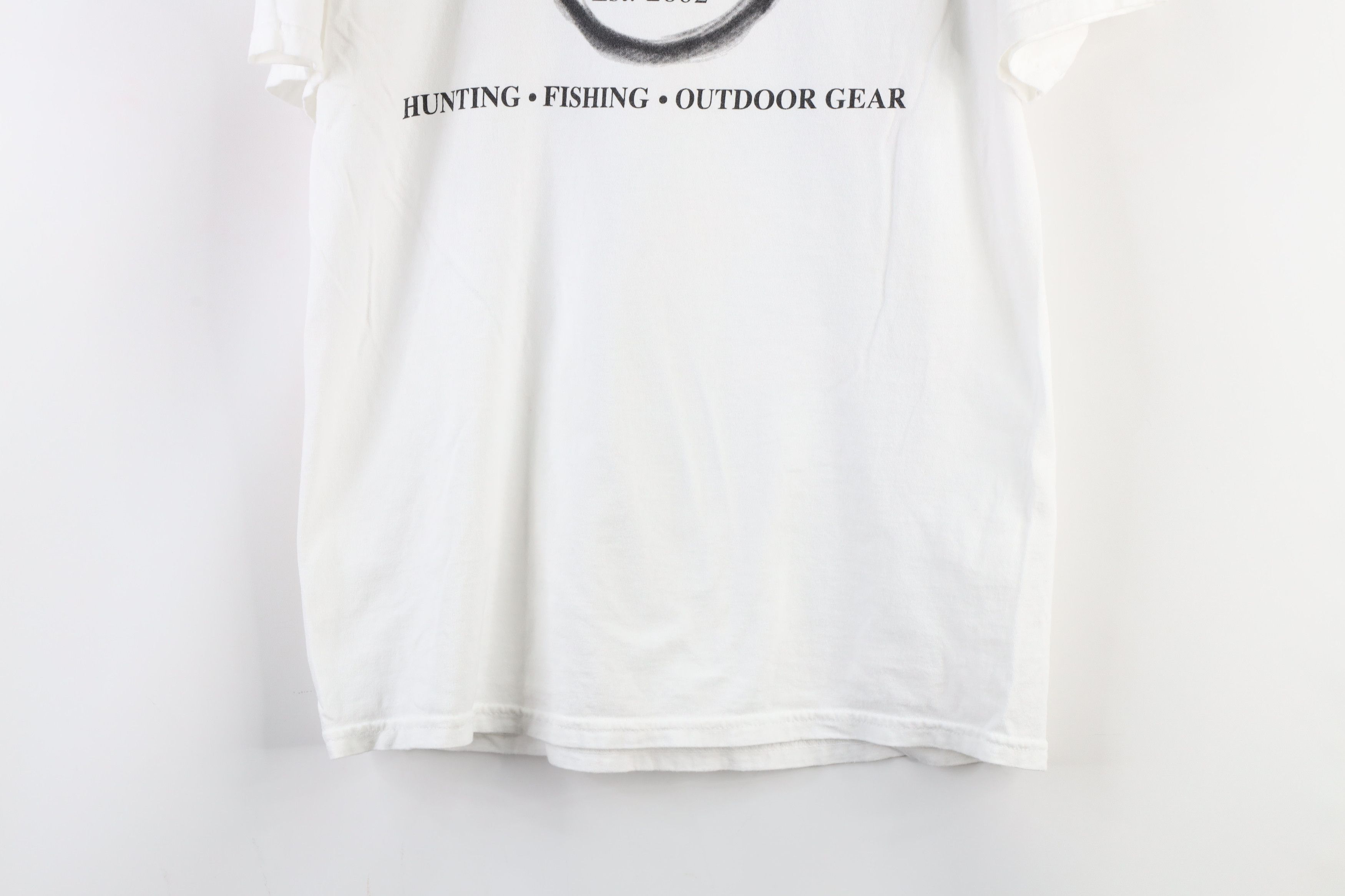 Cabelas × Vintage Vintage Cabelas Spell Out Short Sleeve T-Shirt White Cotton Size US M / EU 48-50 / 2 - 10 Thumbnail