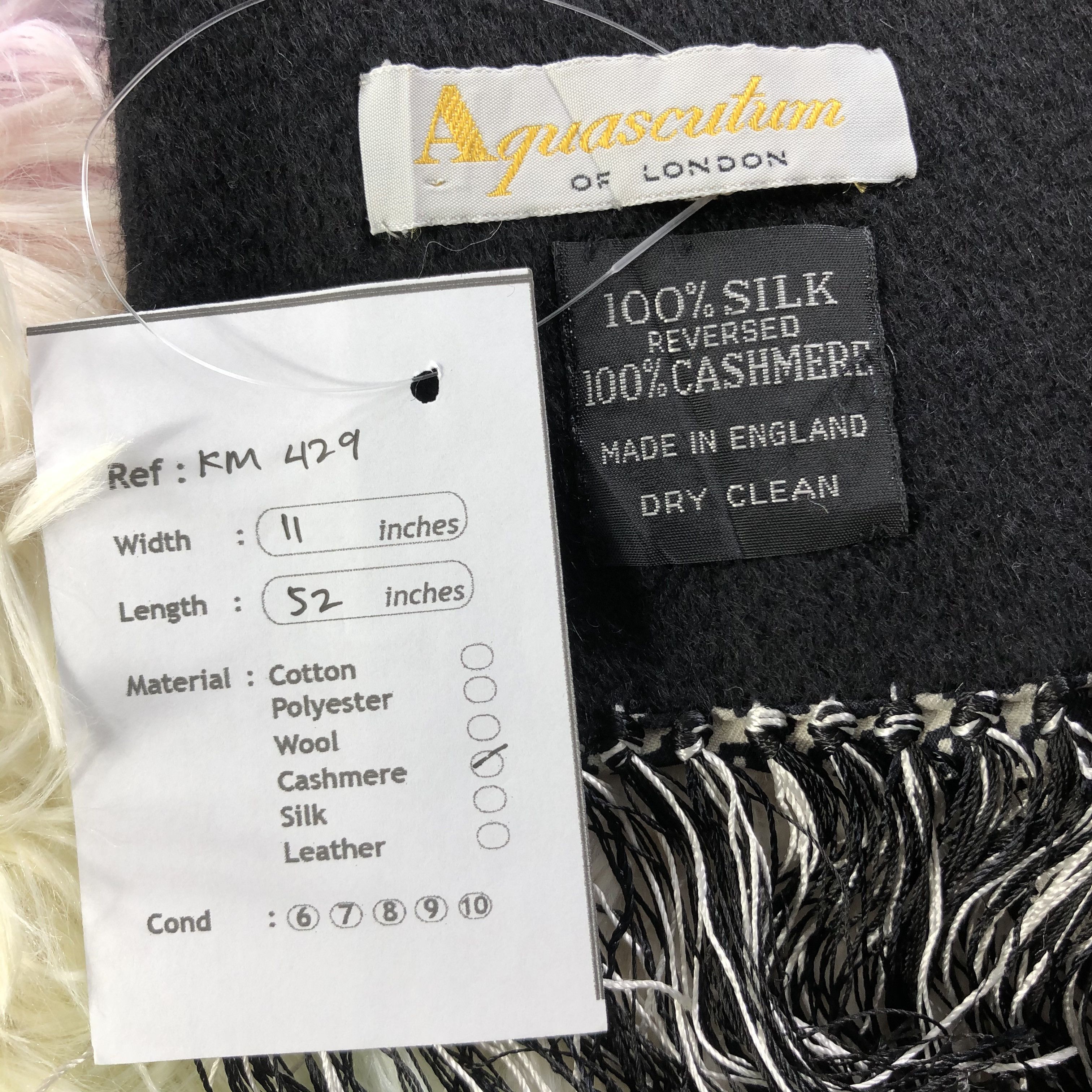 Aquascutum Aquascutum Wool Silk Scarf / Muffler / Neckwear - KM429 Size ONE SIZE - 7 Thumbnail
