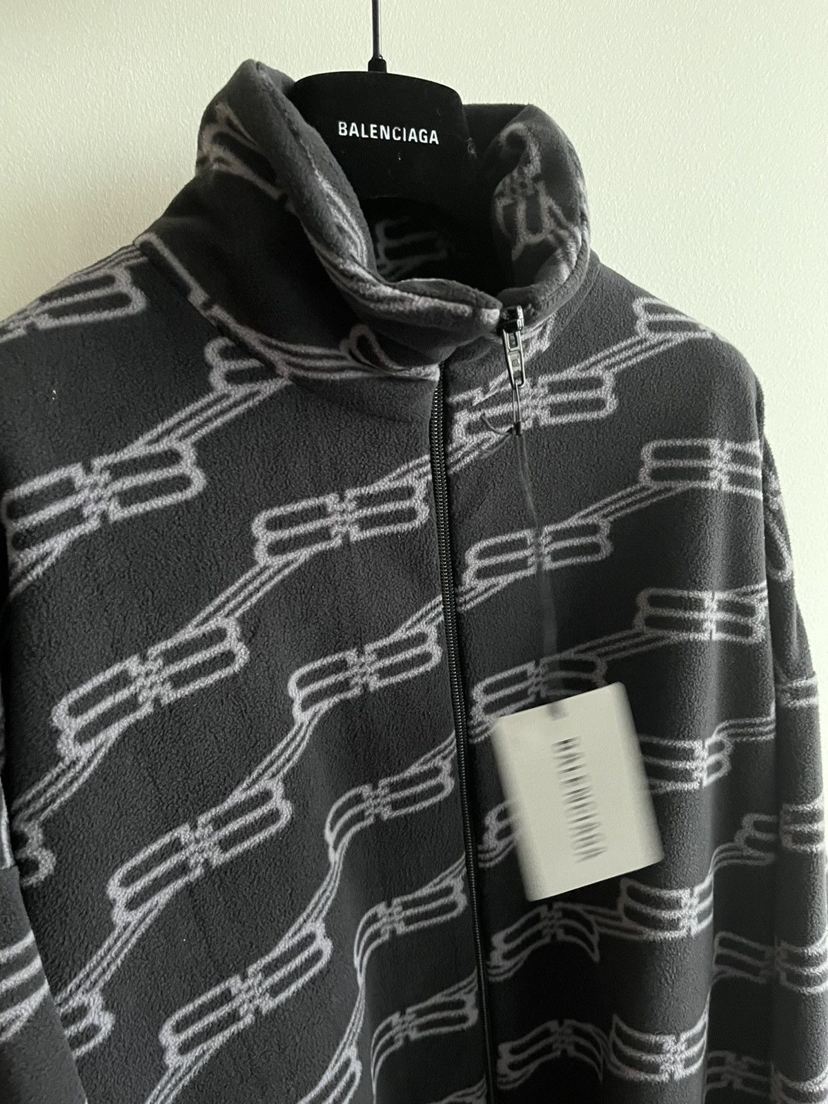 Balenciaga Super Runway Balenciaga Oversized Monogram Coat Brand New Size US XXL / EU 58 / 5 - 4 Thumbnail