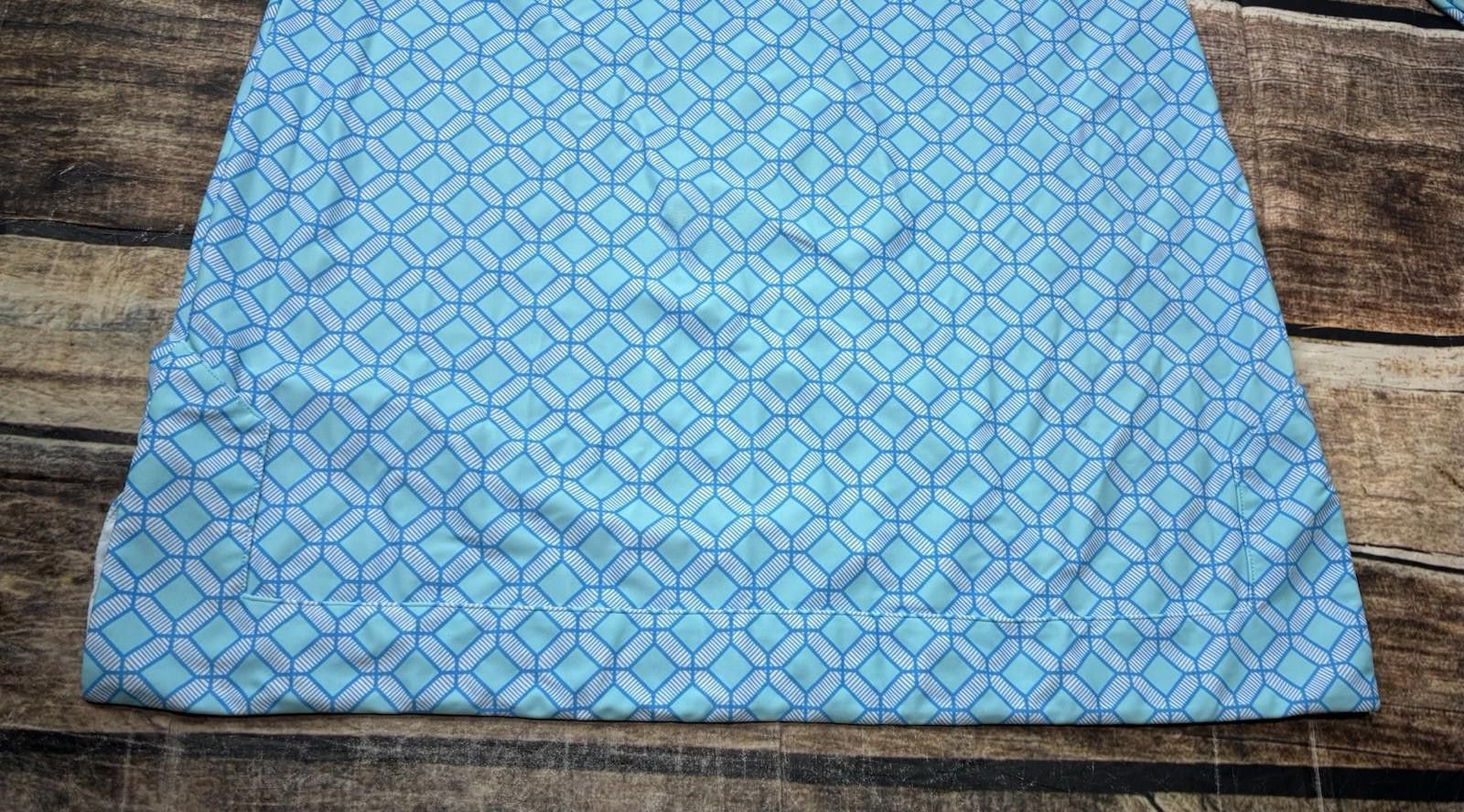 Other Jude Connally Dress Womens Large Shift V-Neck Geometric USA Size L / US 10 / IT 46 - 7 Thumbnail