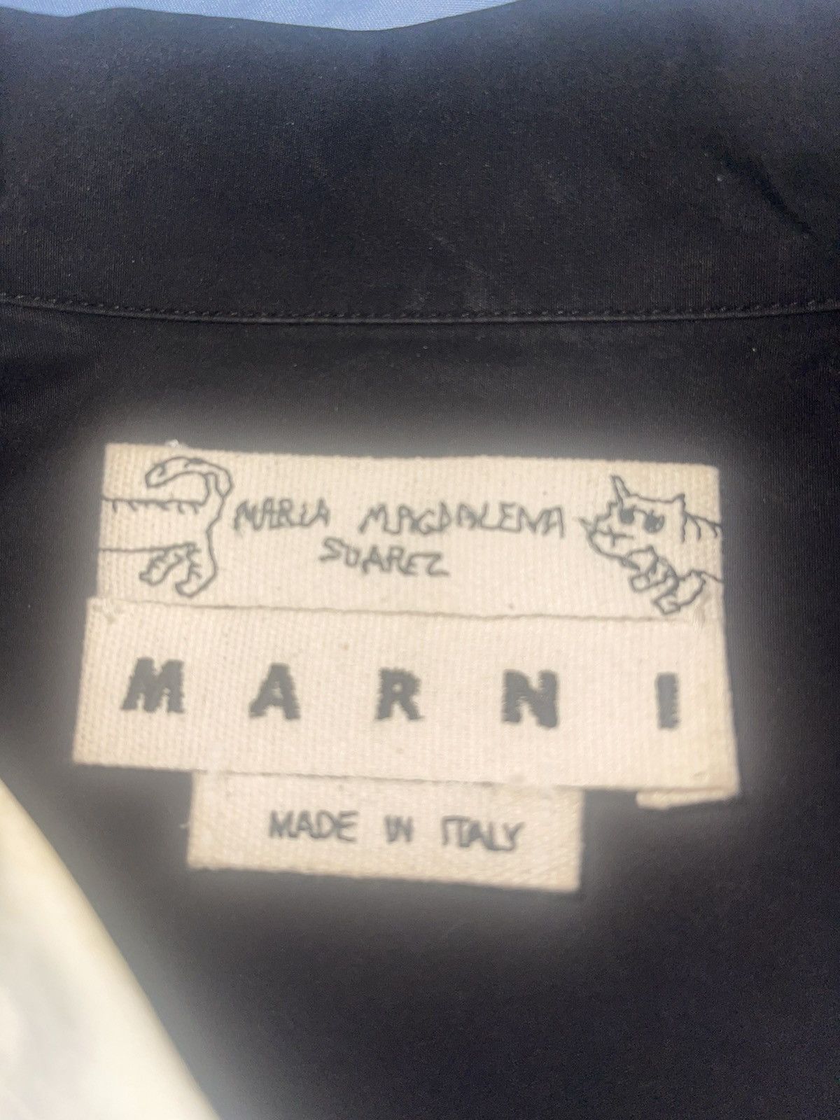 Marni Marni La Rosa Print Poplin Shirt Size US L / EU 52-54 / 3 - 8 Thumbnail