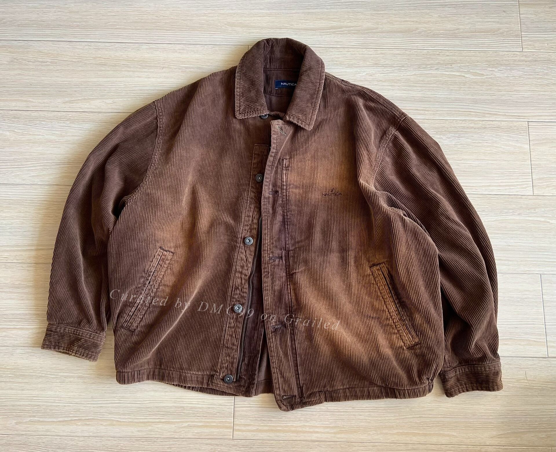 Nautica Nautica Japan Gradient Corduroy Jacket Size US L / EU 52-54 / 3 - 1 Thumbnail