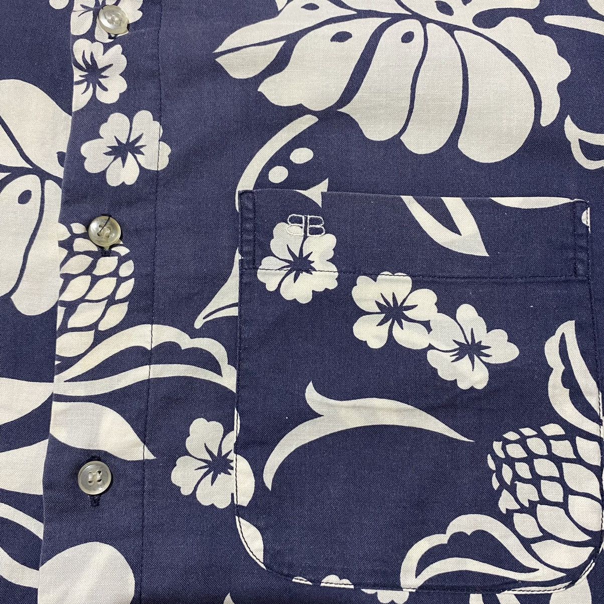 Balenciaga Vintage Balenciaga Paris Flolar All Over Print Shirt Button Size US M / EU 48-50 / 2 - 3 Thumbnail
