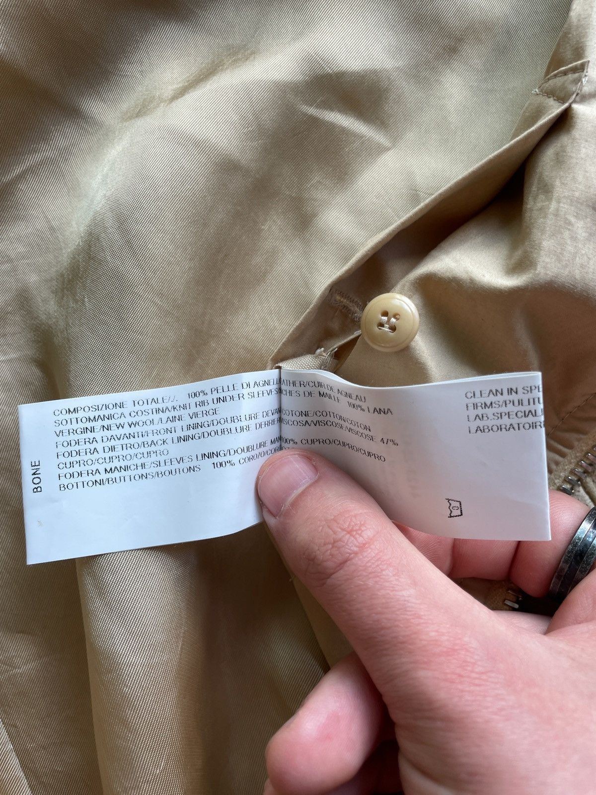Rick Owens Rick Owens Cropped Leather Bomber Archive Jacket Size US S / EU 44-46 / 1 - 4 Thumbnail