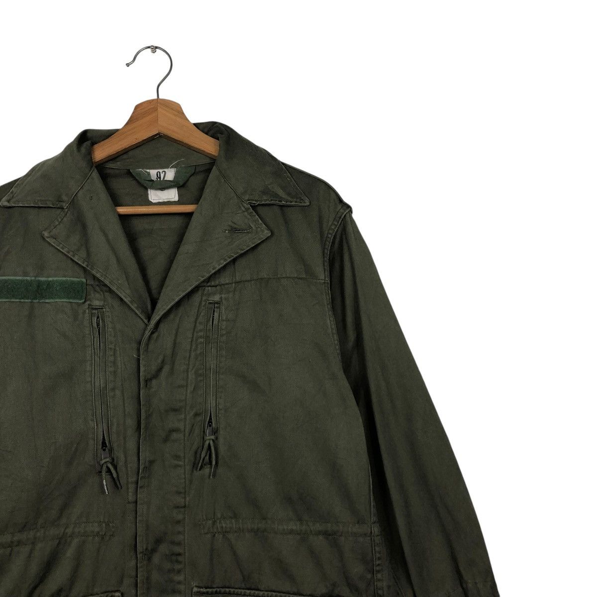 Vintage 🔥VINTAGE CHORE MILITARY JACKET C 92 H. ROQUETTE US NAVY Size US M / EU 48-50 / 2 - 8 Thumbnail