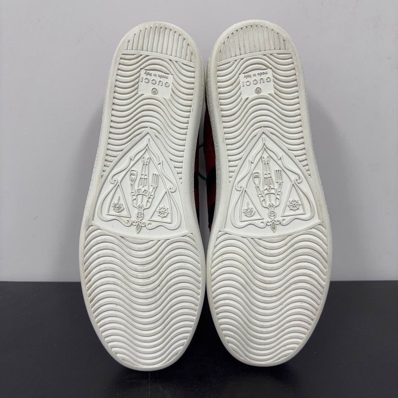 Gucci Gucci Ace Leather Low-Top Sneakers Size US 6.5 / EU 39-40 - 1 Thumbnail